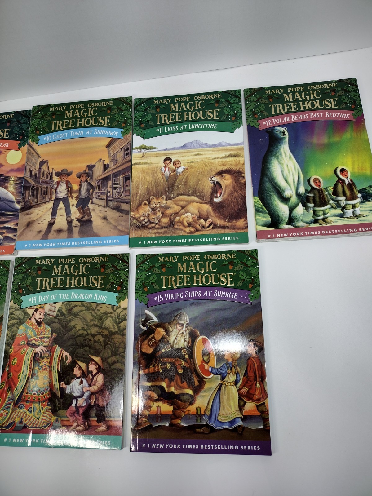 Magic Tree House Books 1-15 Mary Pope Osborne Paperback