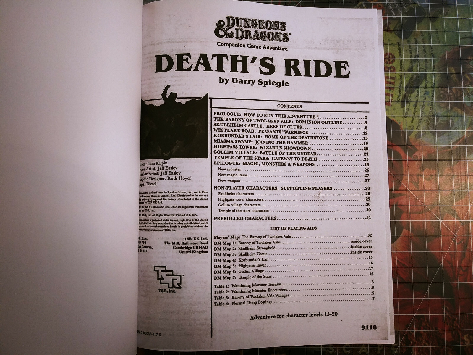 CM2 Death’s Ride – Dungeons & Dragons – D&D – AD&D