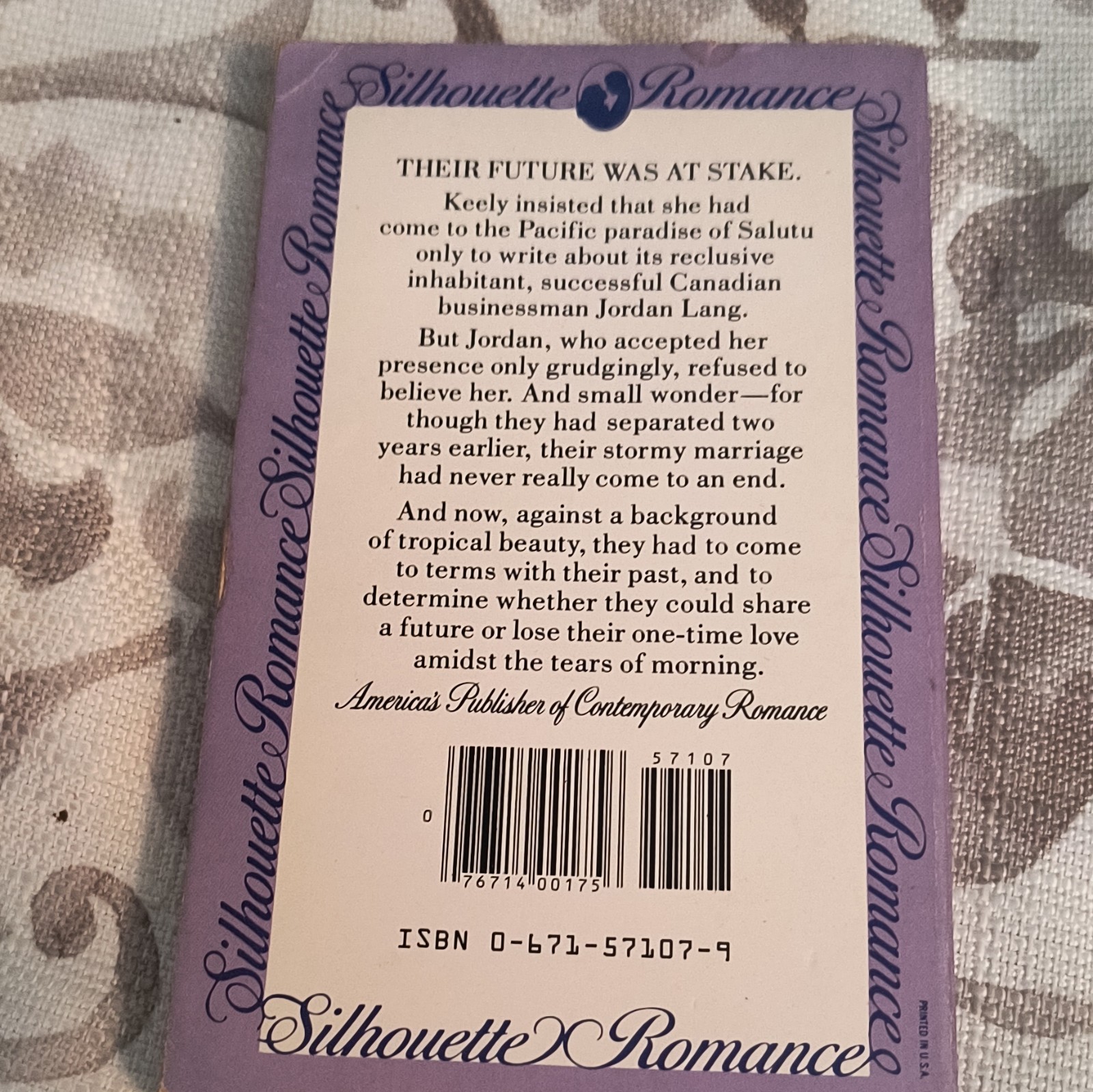 Silhouette Romance, 1312-1317 by Marielle Silhouette (1998, Mass Market)