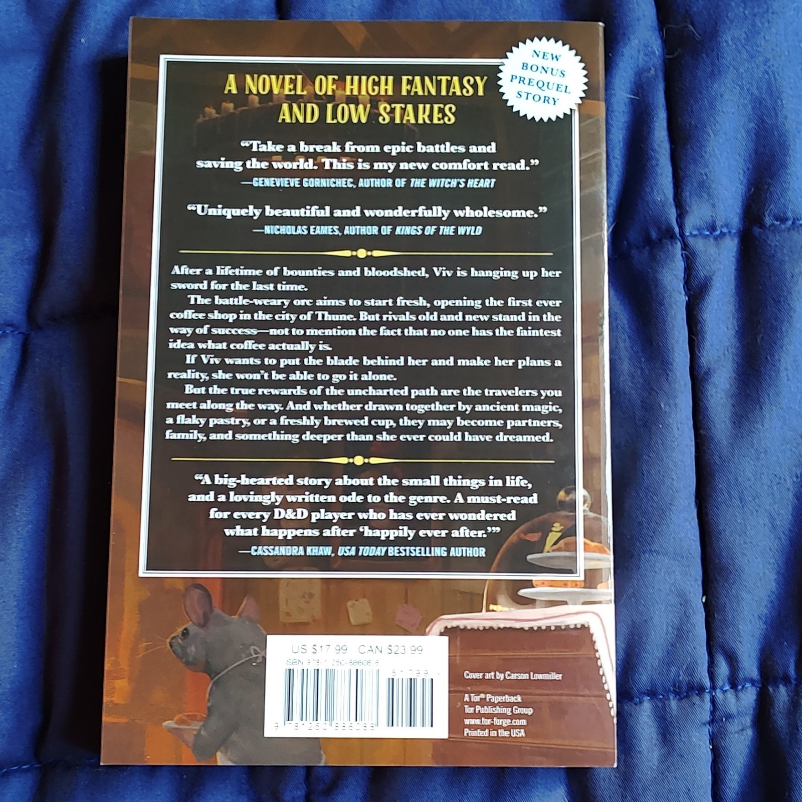 Bookshops & Bonedust, Legends & Lattes by Travis Baldree, Paperback Fantasy, Set