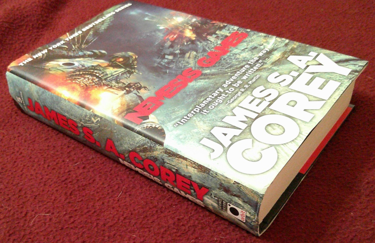 Nemesis Games by James S. A. Corey (2015, HC) first print The Expanse #5 VG/NF