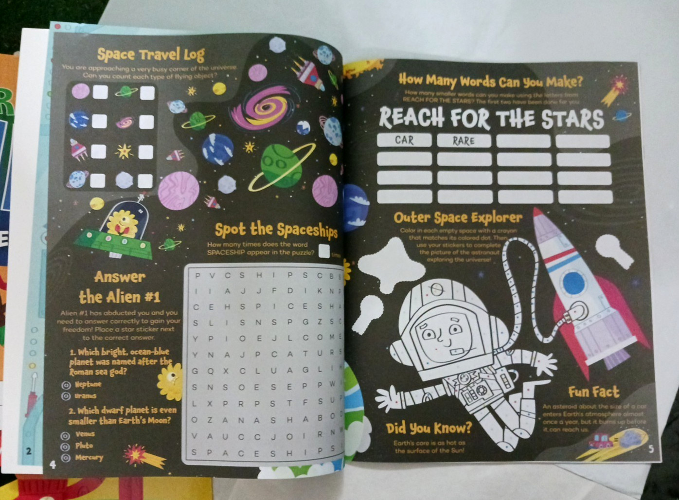 Sticker Activity Books For Kids. Set of 3 space, rancher, everyday hero 8X 10.5″