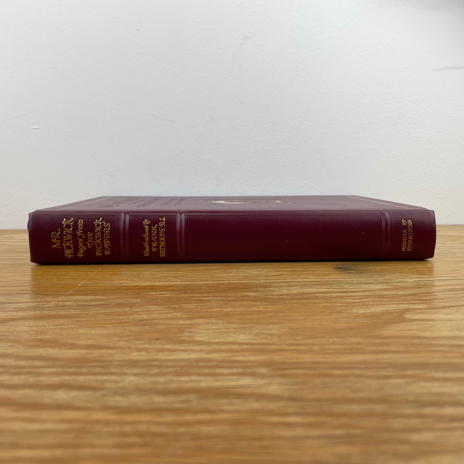 Mr. Pickwick: Pages From The Pickwick Papers Limited Ed. Leather Bound Book 1984