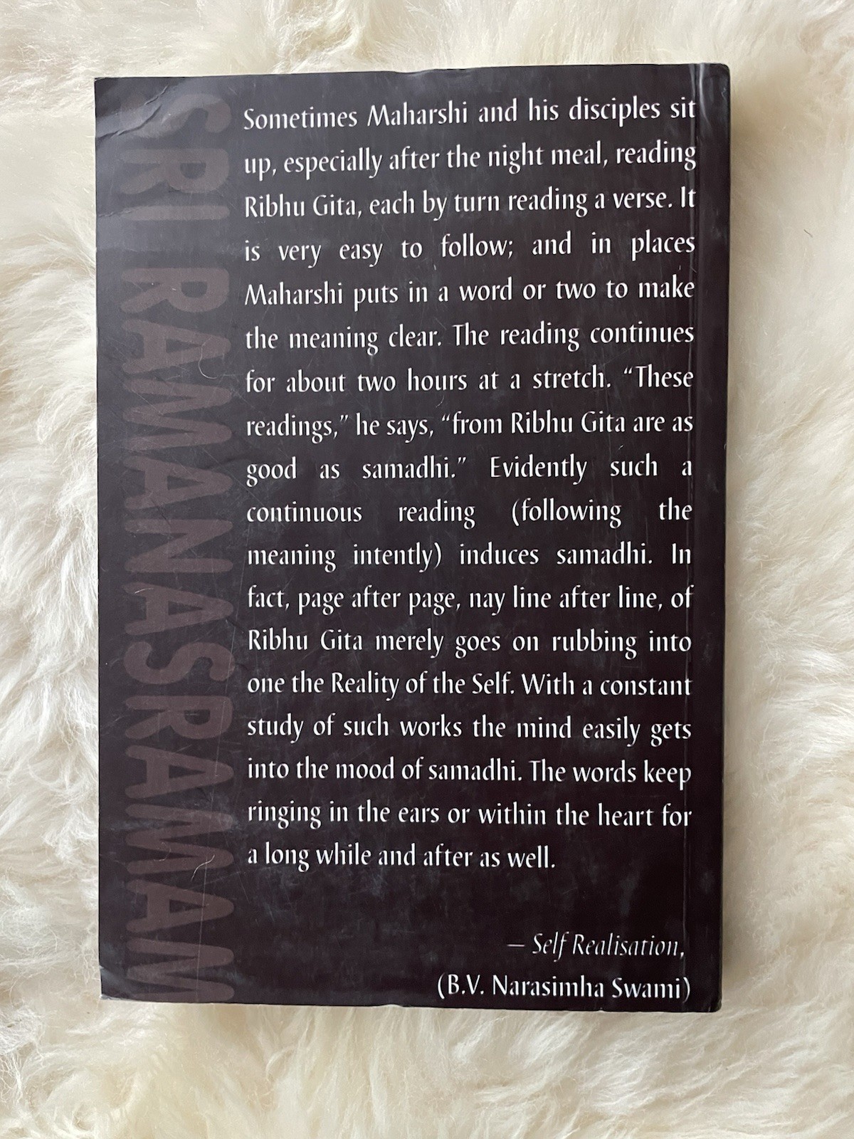 Song of Ribhu: Translated From the Original Tamil Version of the Ribhu Gita