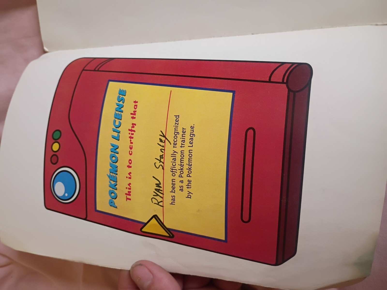 The Official Vintage Pokemon Handbook by Maria S. Barbo 1999 1st Scholastic Edit