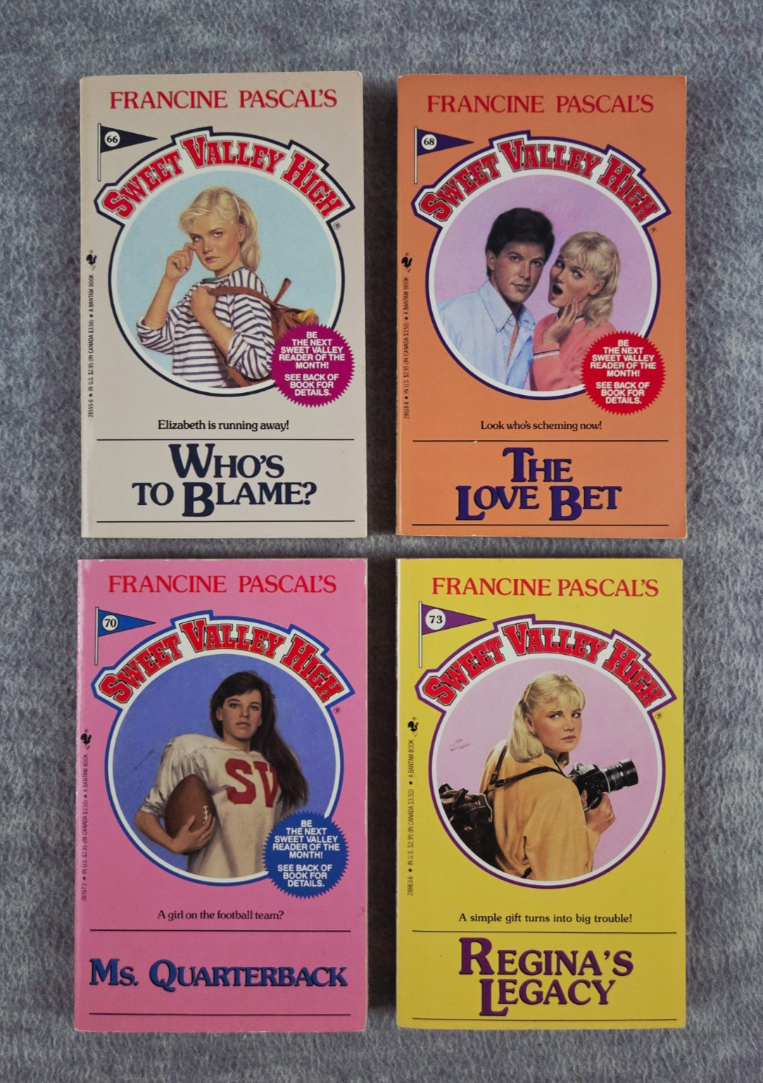 Sweet Valley High 21 Paperback Regular & Super Edition 1980s Lot