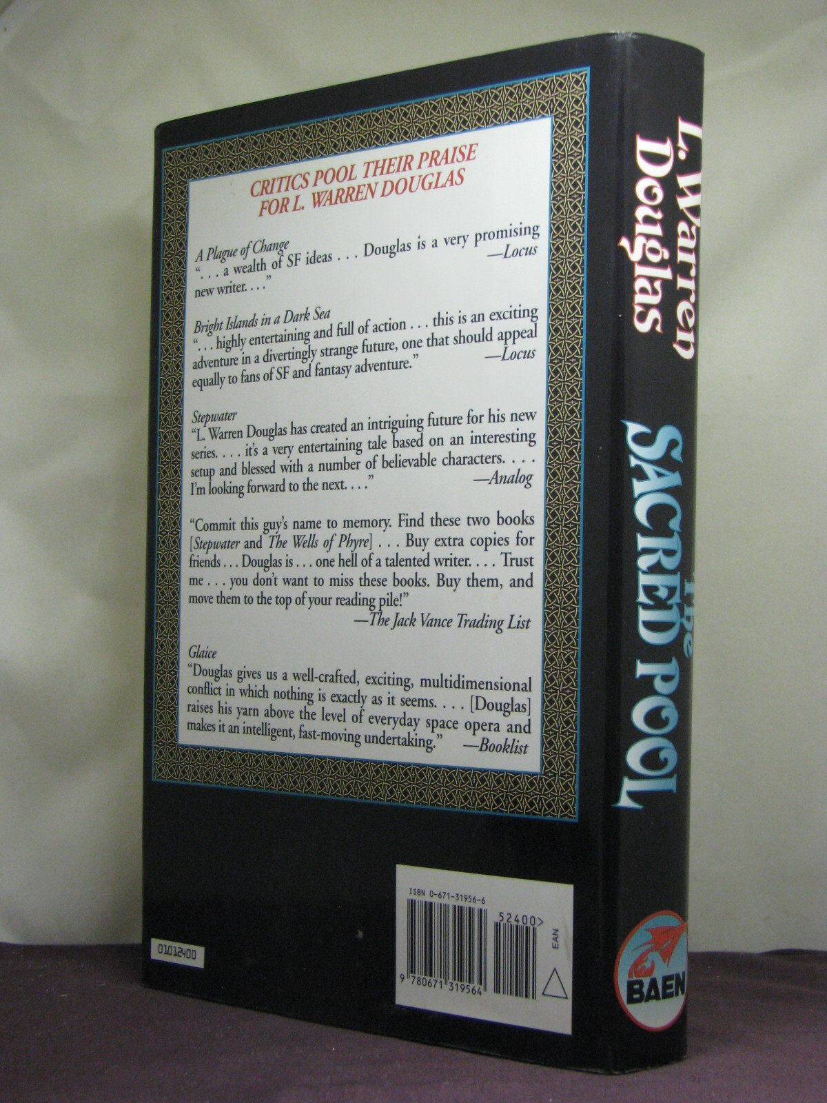 1st,signed by artist,Sorceress’s Tale 1:The Sacred Pool by L Warren Douglas(2001