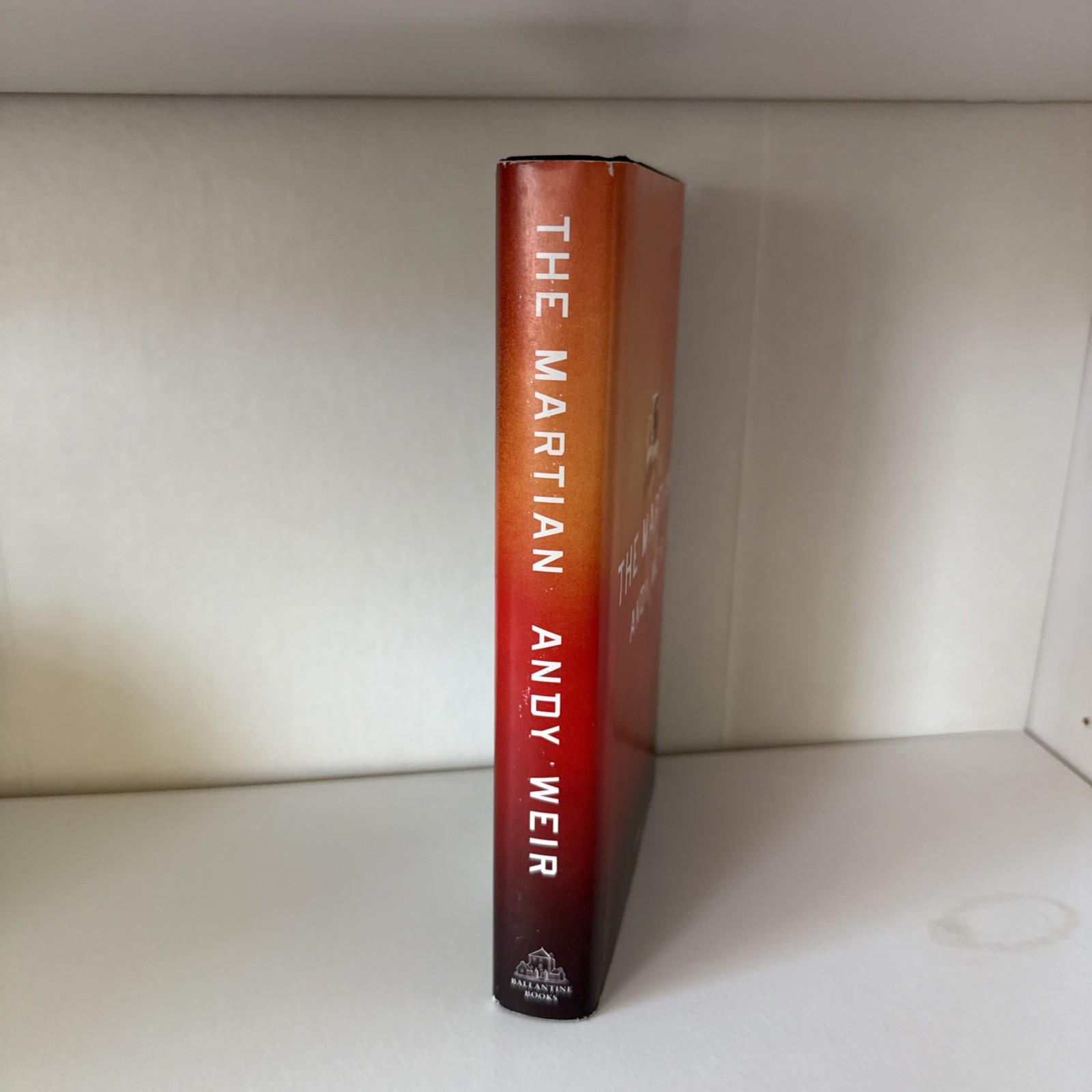 The Martian by Andy Weir (2014, Hardcover) First Edition/Late Print, VG, HCDJ