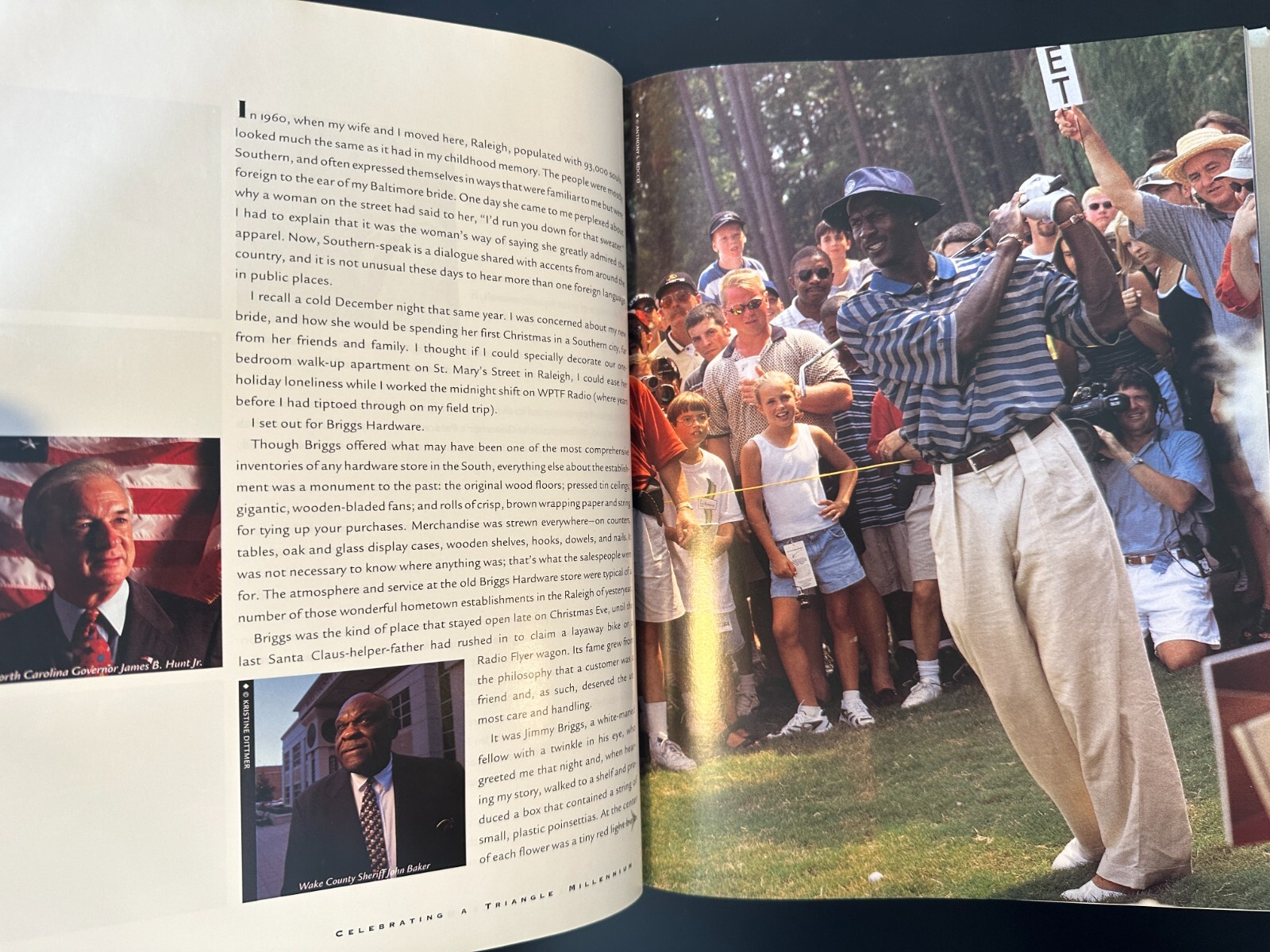 Celebrating A Triangle Millennium – Raleigh, Durham, Chapel Hill, NC – 398 Pages