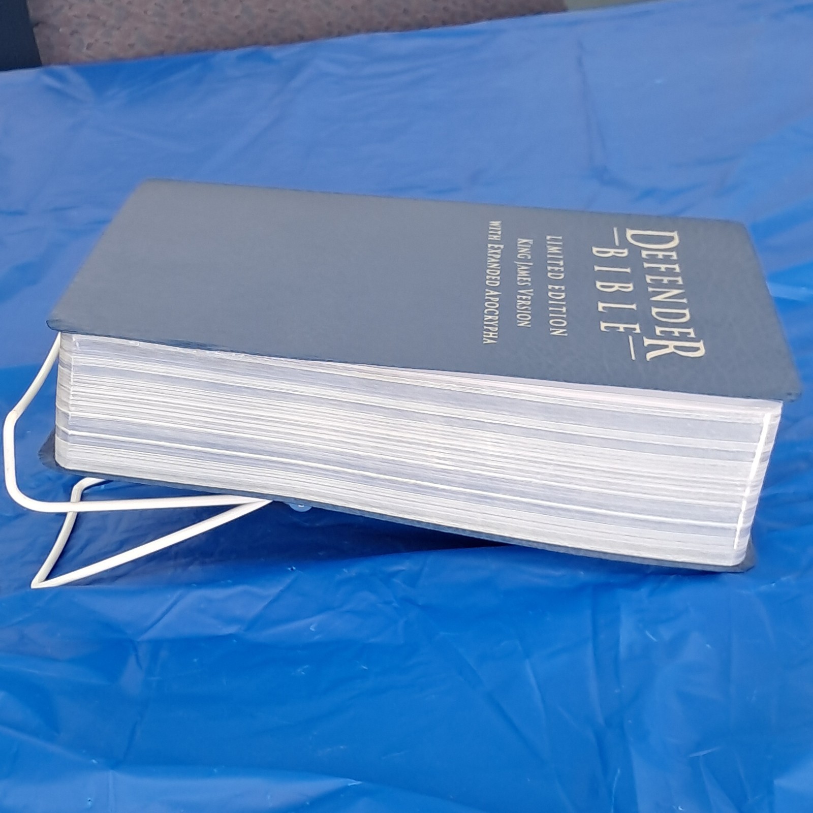 DEFENDER STUDY BIBLE LIMITED ED EXPANDED APOCRYPHA KJV ENOCH JUBILEE SKYWATCH TV
