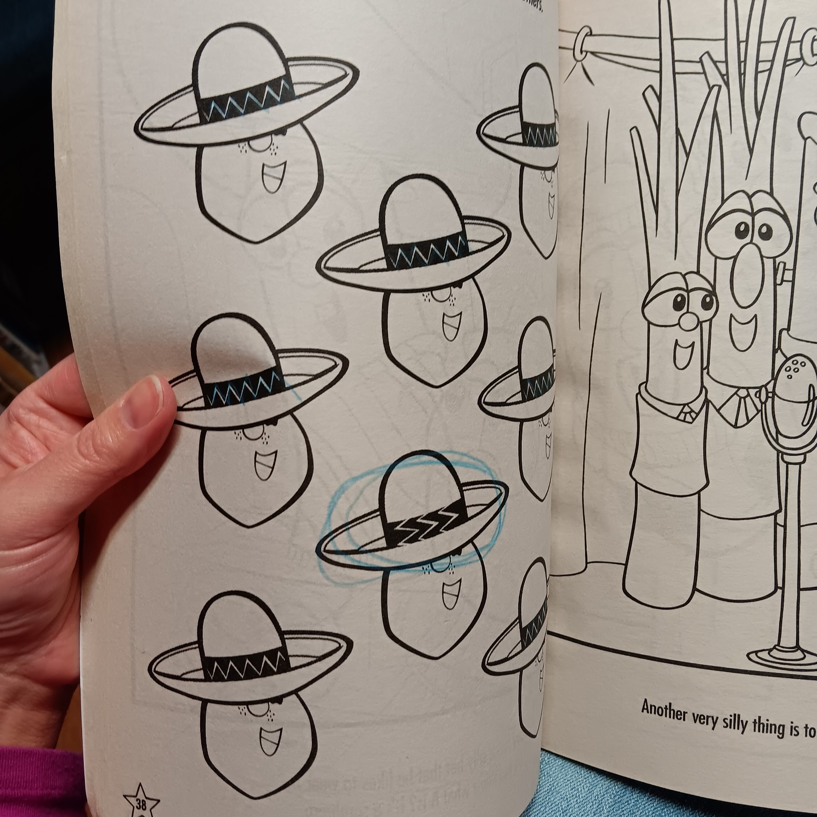 Big Idea VeggieTales Veggie Fever Jumbo Coloring Activity Book 2007 112 pages