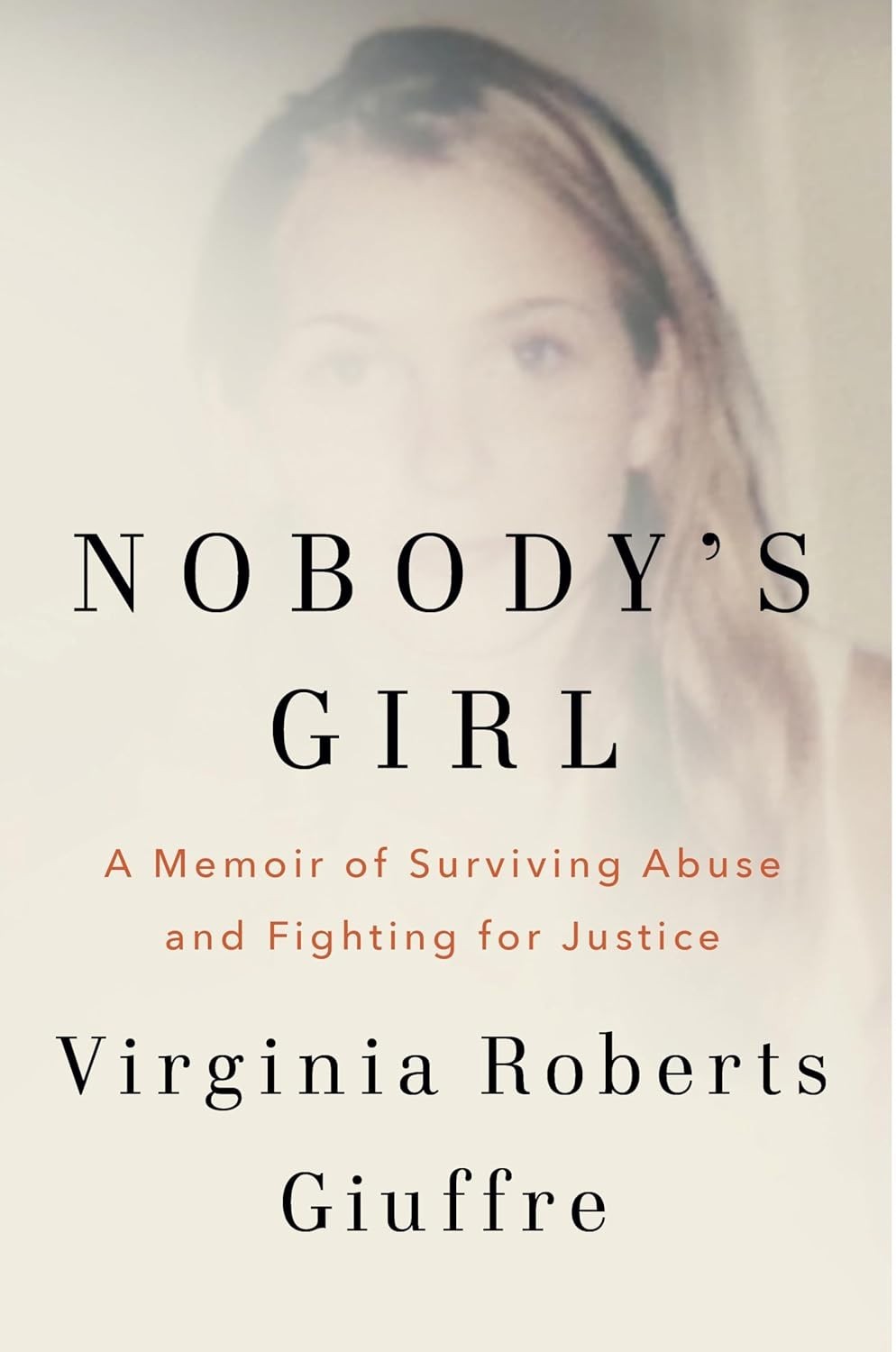 Virginia Roberts Giuffre Hardcover Book -Nobody’s Girl: A Memoir of Surviving