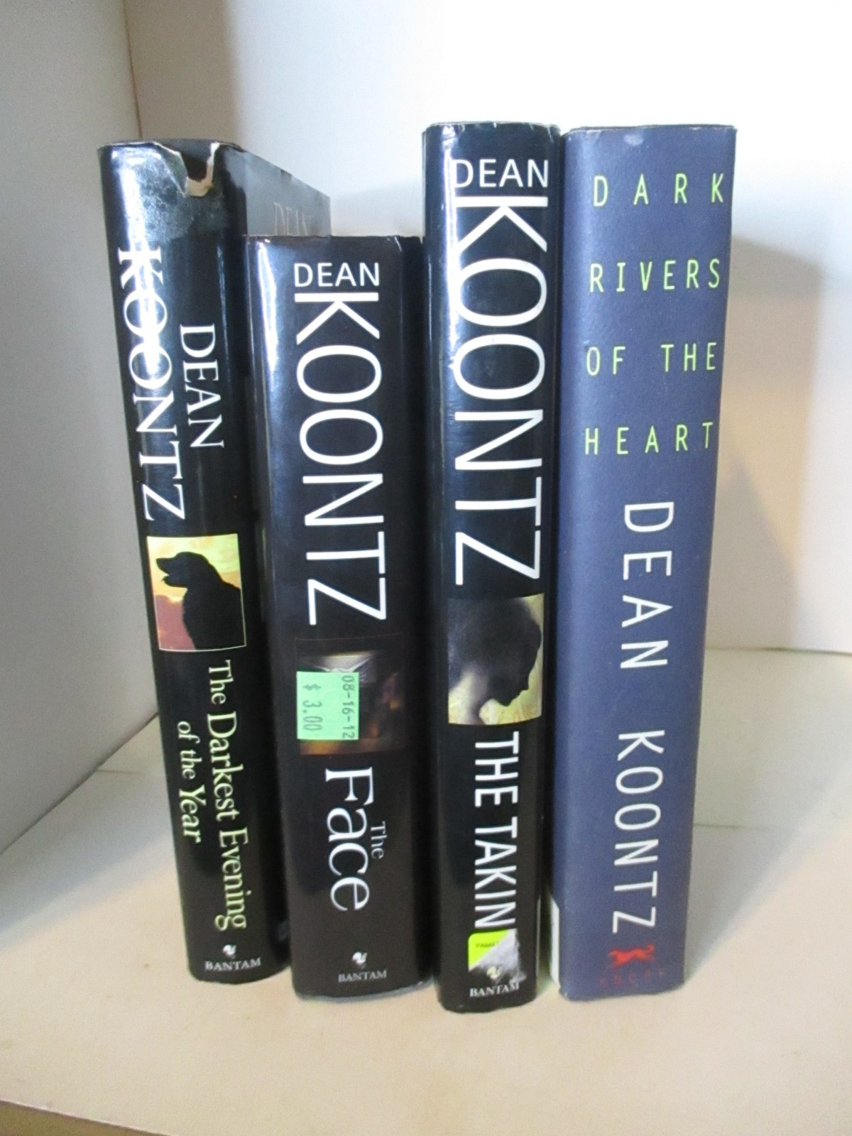 Bundle of 4 Dean Koontz Novels Hardcover Dust Jacket See Photos for Titles