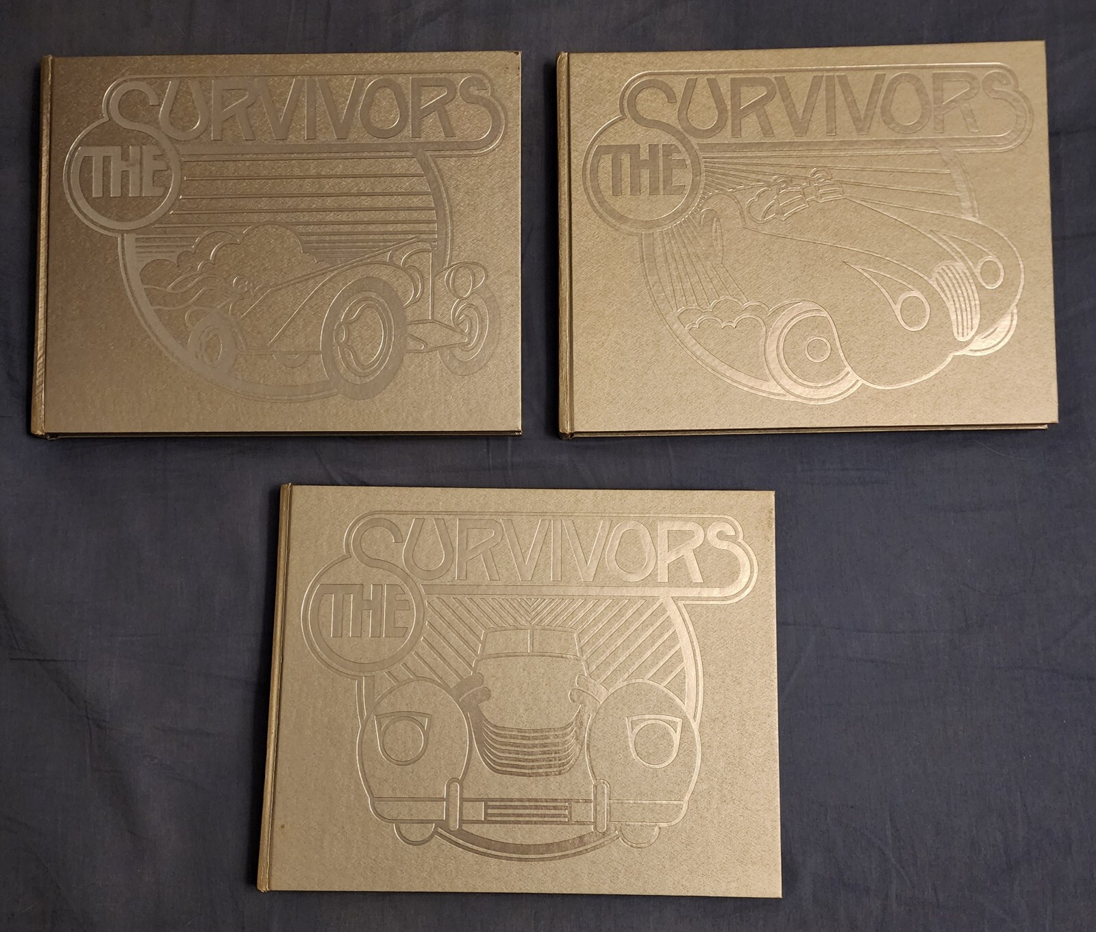 RARE! COMPLETE SET OF THREE HENRY RASMUSSEN THE SURVIVORS – ALL SIGNED EXCELLENT