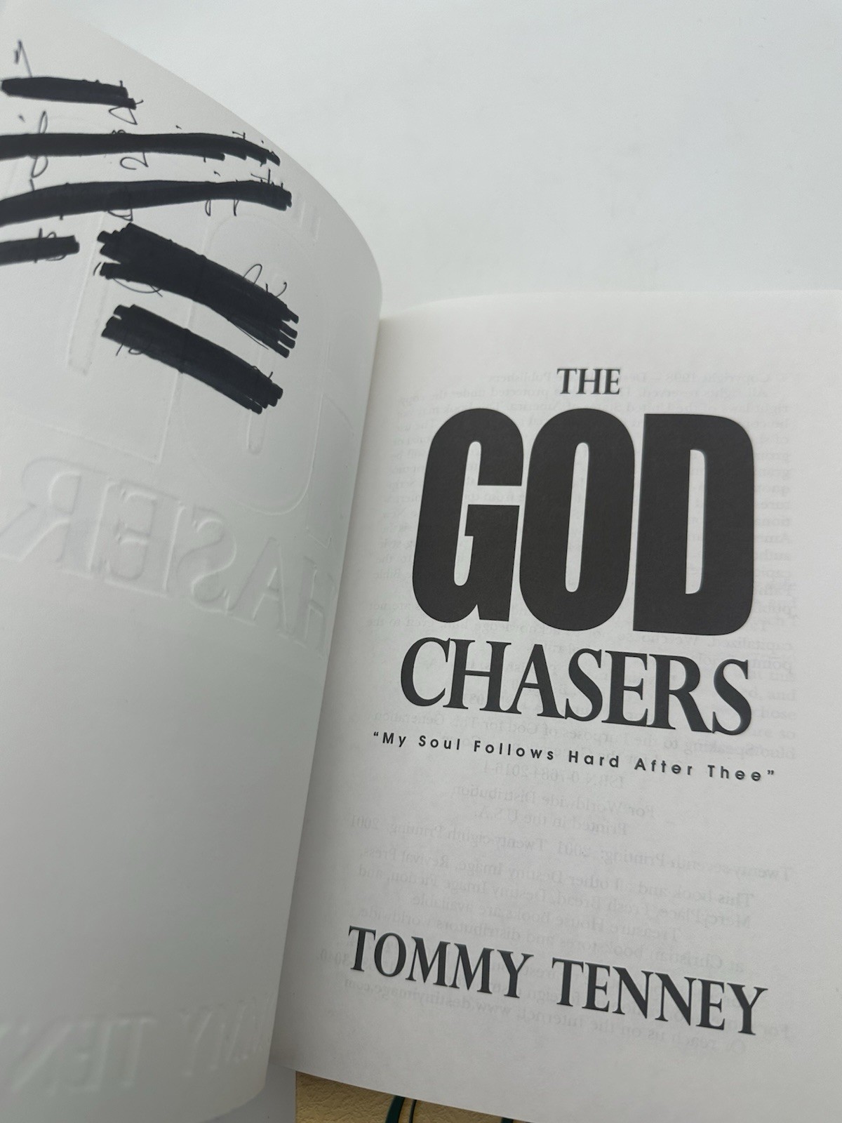 God Chasers Gift Set by Tommy Tenney (3 Volumes) – Hard Box + Paperback Books