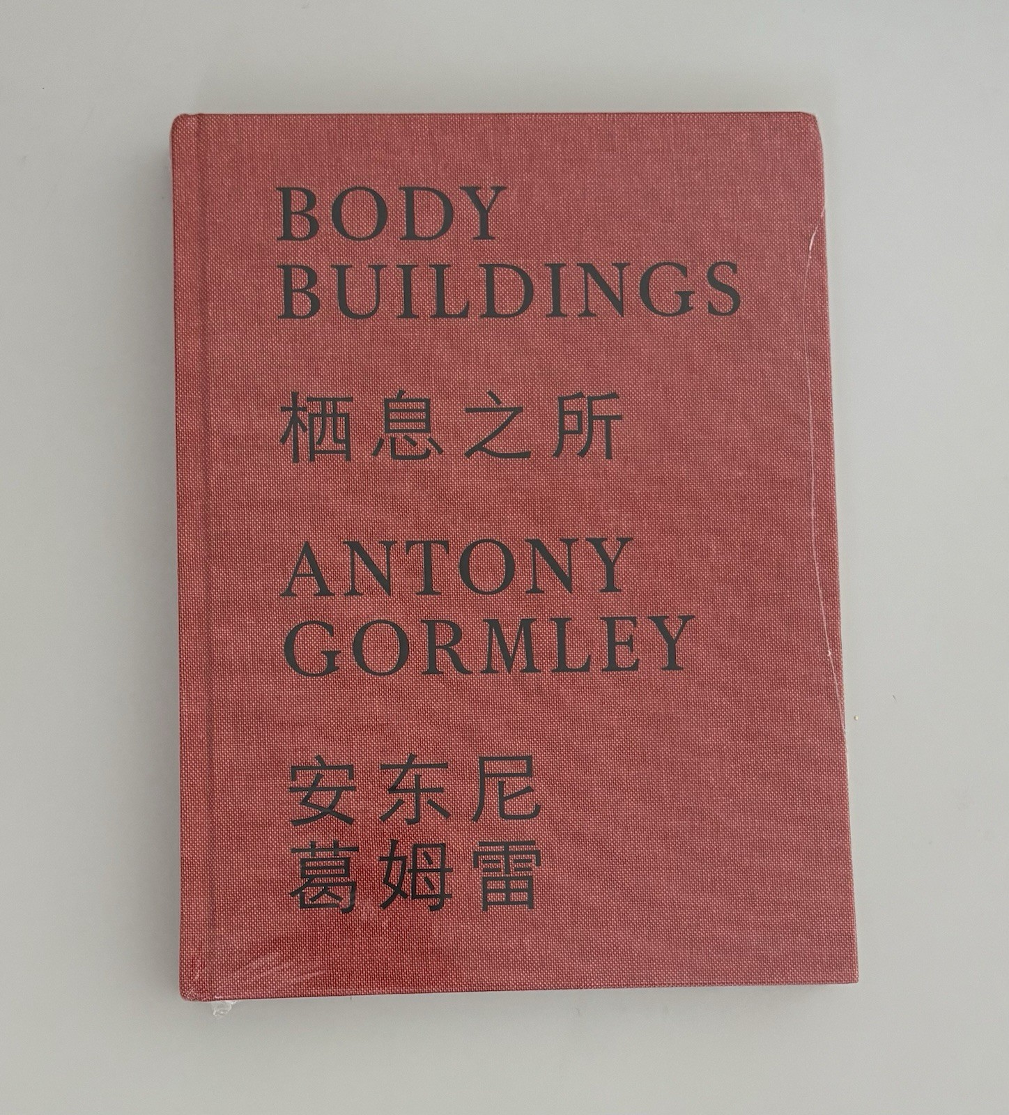 Antony Gormley Body Buildings by Hou Hanru Hardcover Book