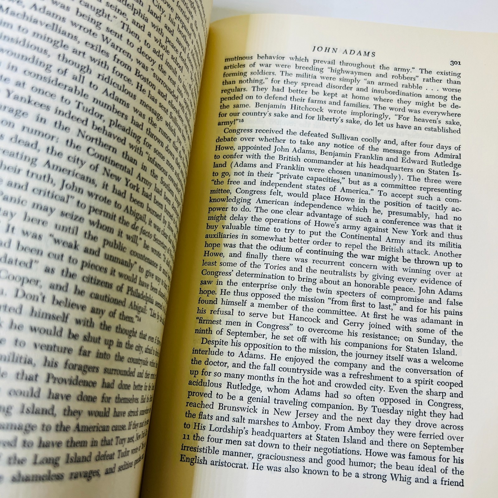 John Adams by Page Smith 1962, Volumes I and II, First Edition HC/DJ