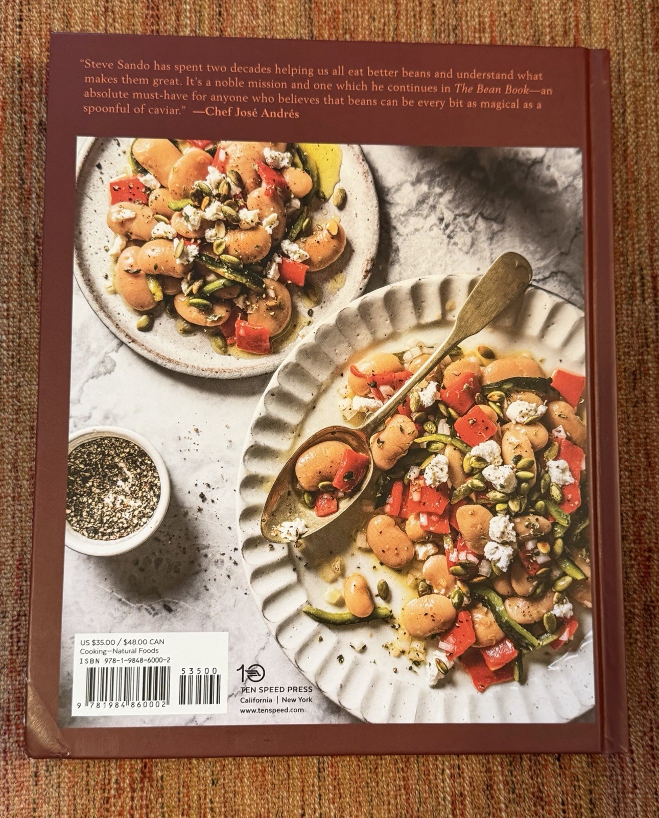 The Bean Book Hardcover By Steve Sando With Julia Newberry