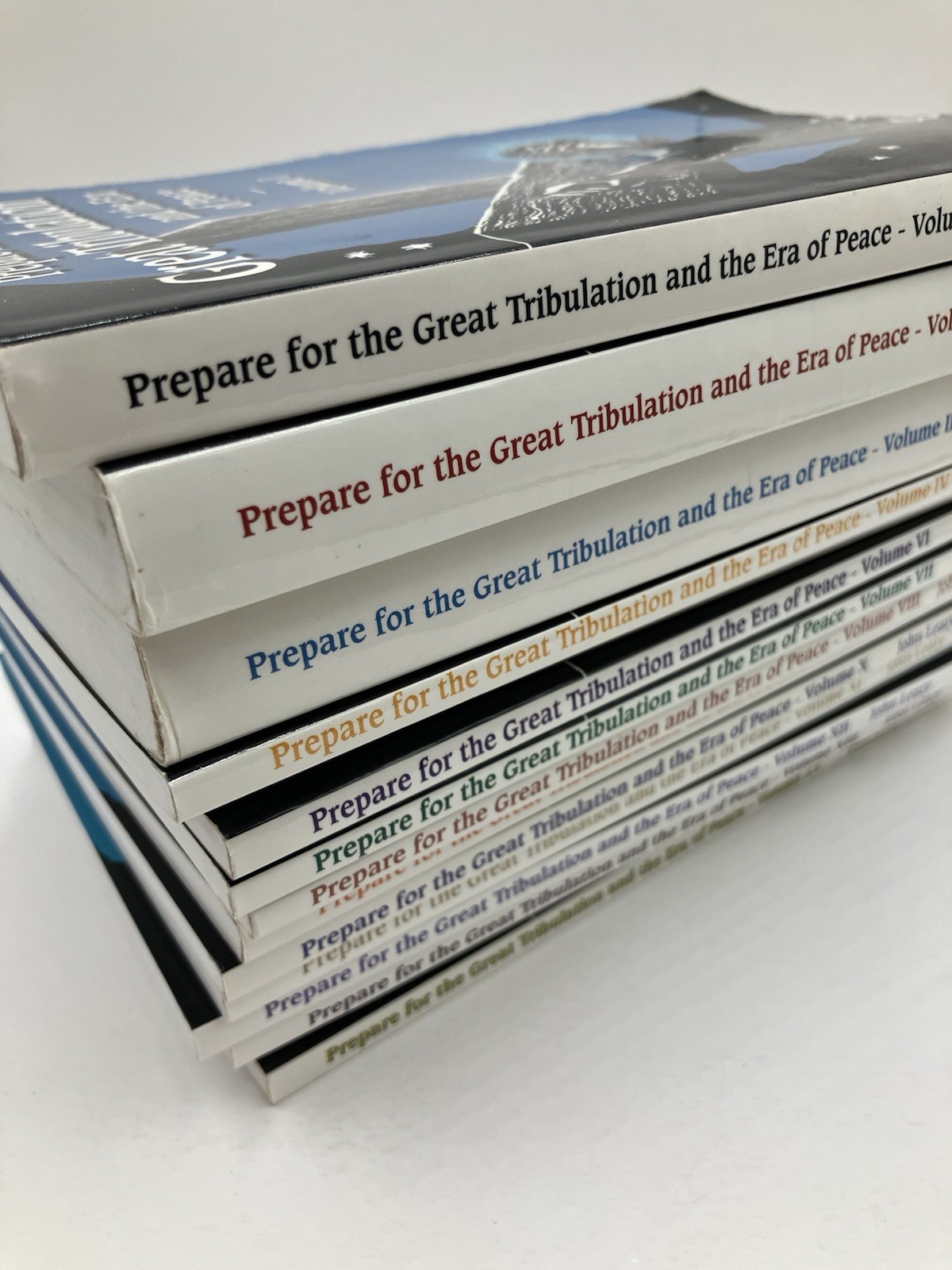 Lot of 15 Great Tribulation The Era of Peace Vision Christian Vintage Paperbacks