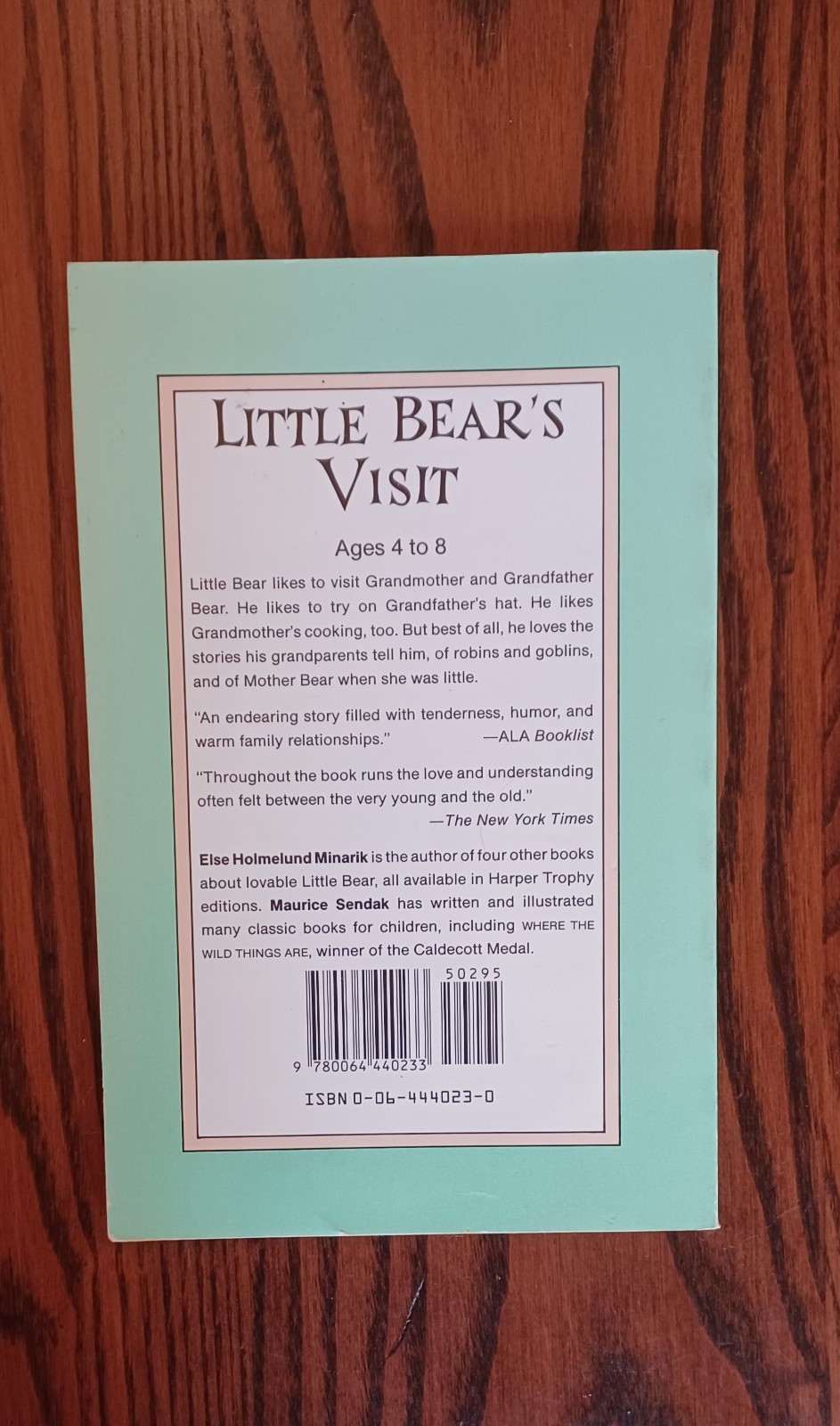 Lot Of Two „Little Bear“ Books Else Holmelund Minarik Maurice Sendak Children’s
