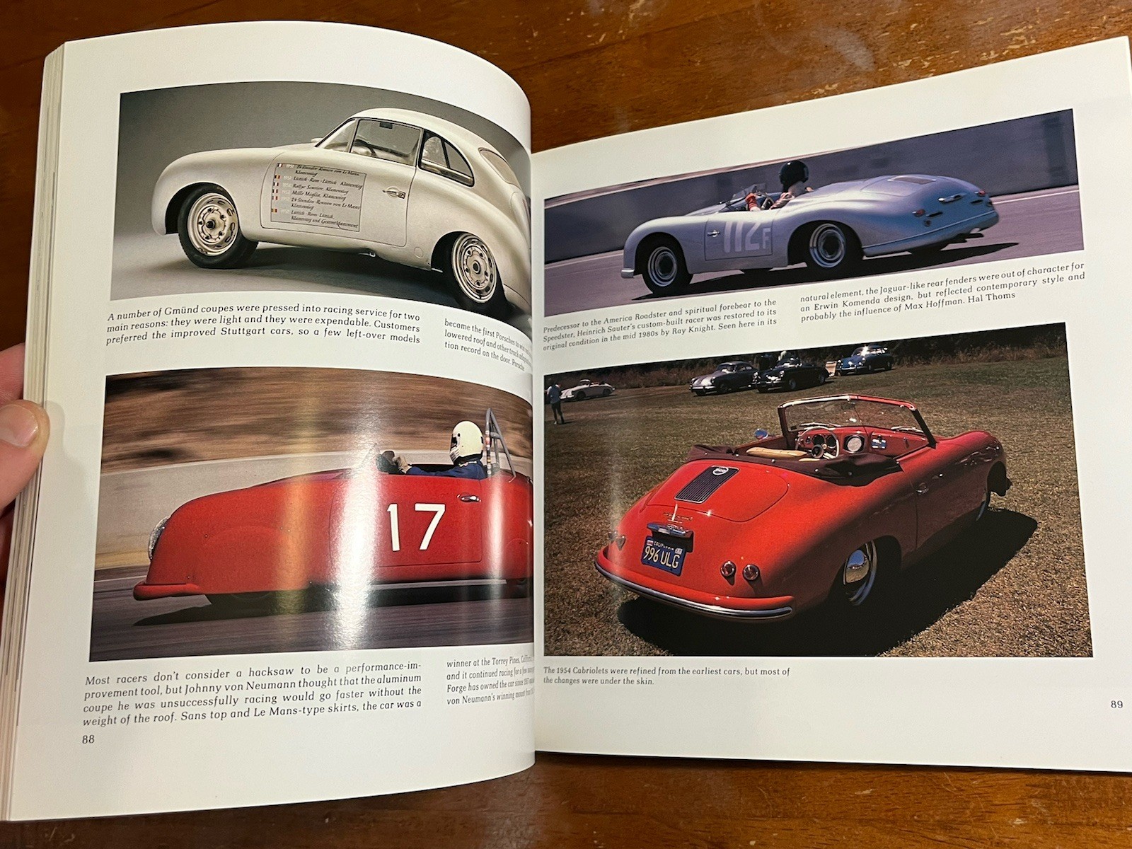 LOT 356 PORSCHE: Restorers Guide Authenticity & RS Spyders Johnson Maltby Books