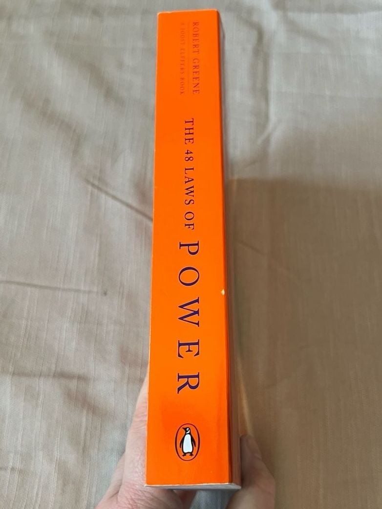 The 48 Laws of Power by Robert Greene Paperback Original Large Edition