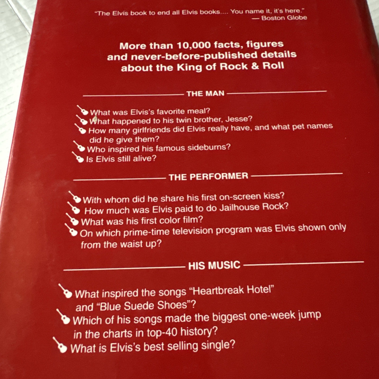 „Elvis His Life From A to Z“ Hardcover 620 pages By Fred Worth Steve Tamerius