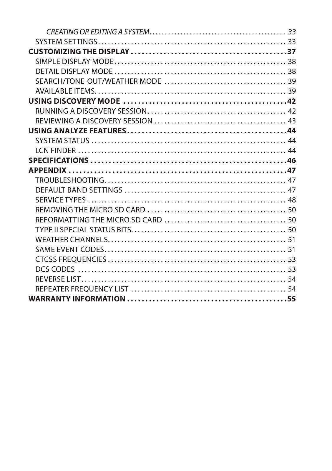 UNIDEN SDS200 Instructions Operating User Manual Guide – TOUGH SPIRAL BINDING