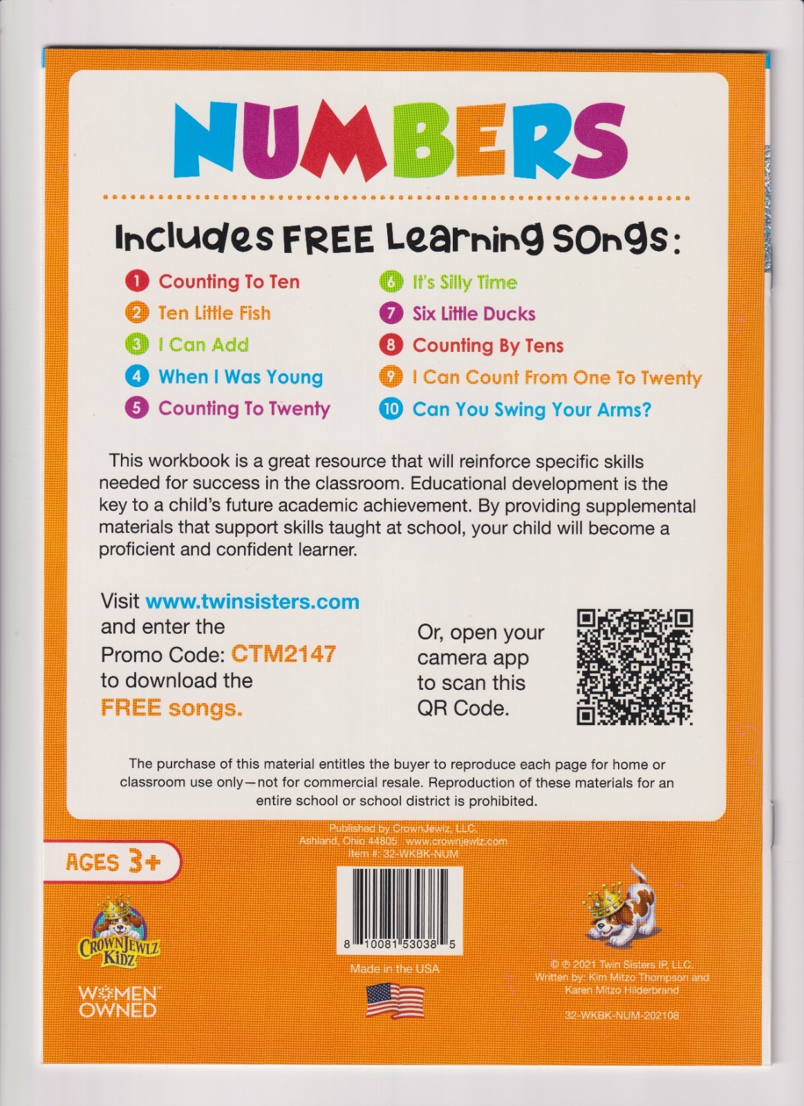 Set of 4 Educational Workbooks: Alphabet, Colors and Shapes, Numbers, Phonics Ag