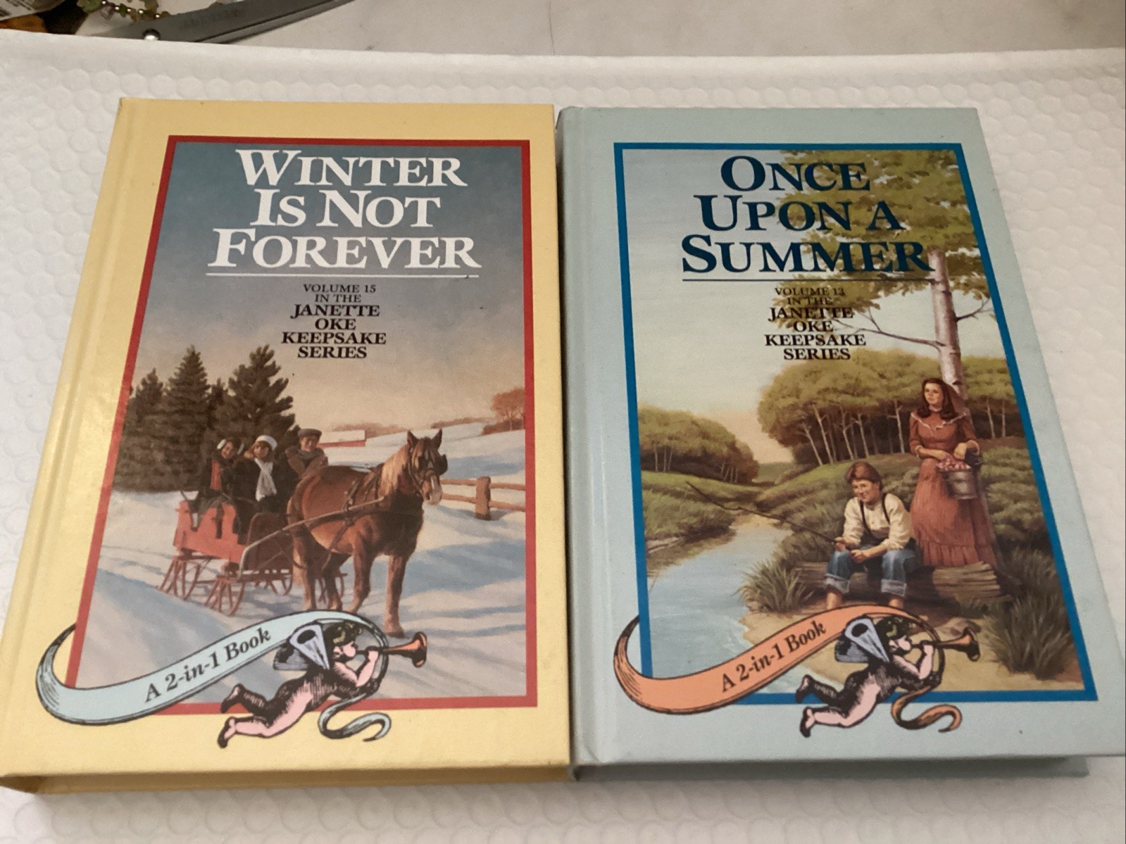 Janette Oke Keepsake Series 2-in-1 Hardcover Book Set 1-16 Complete Guideposts