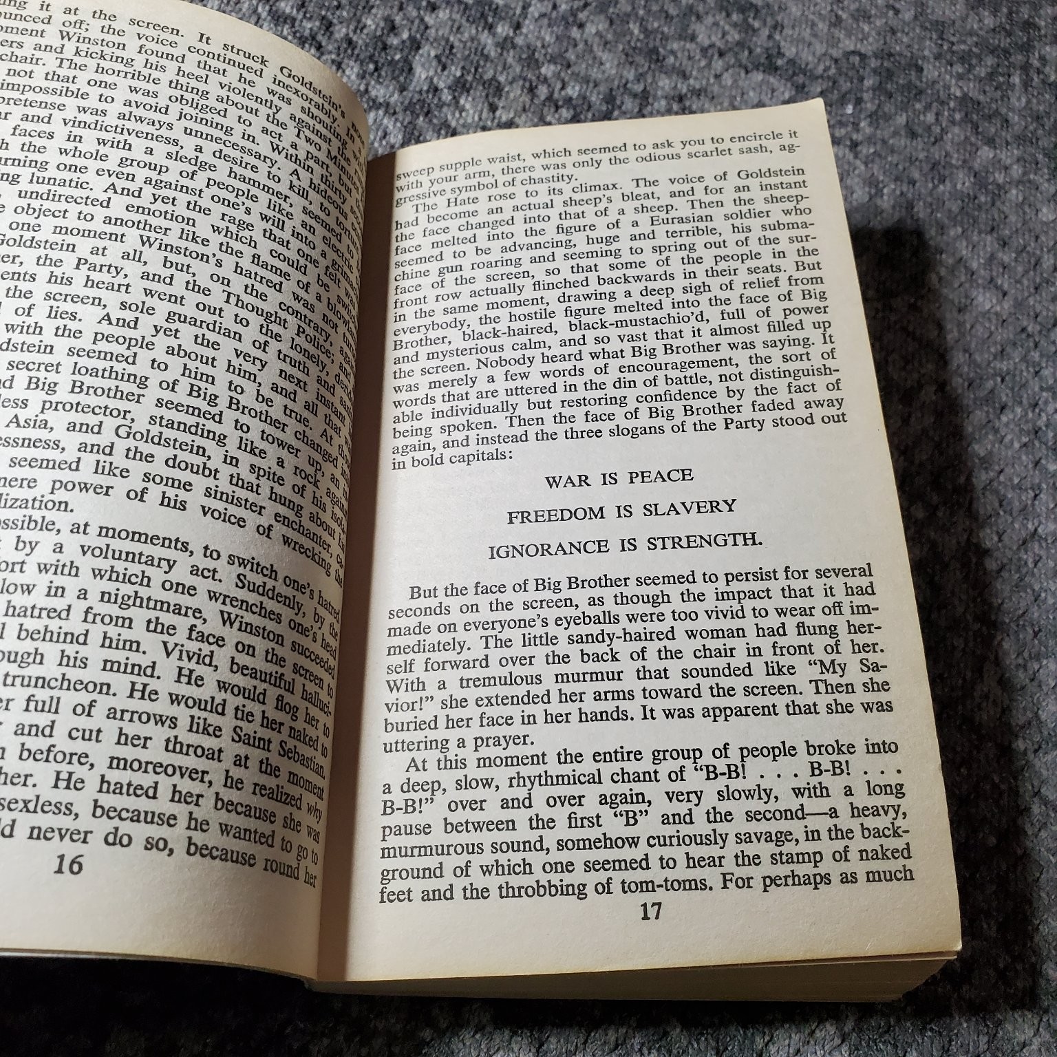 1984 George Orwell 1949 Dystopian Fiction Signet Classic Paperback