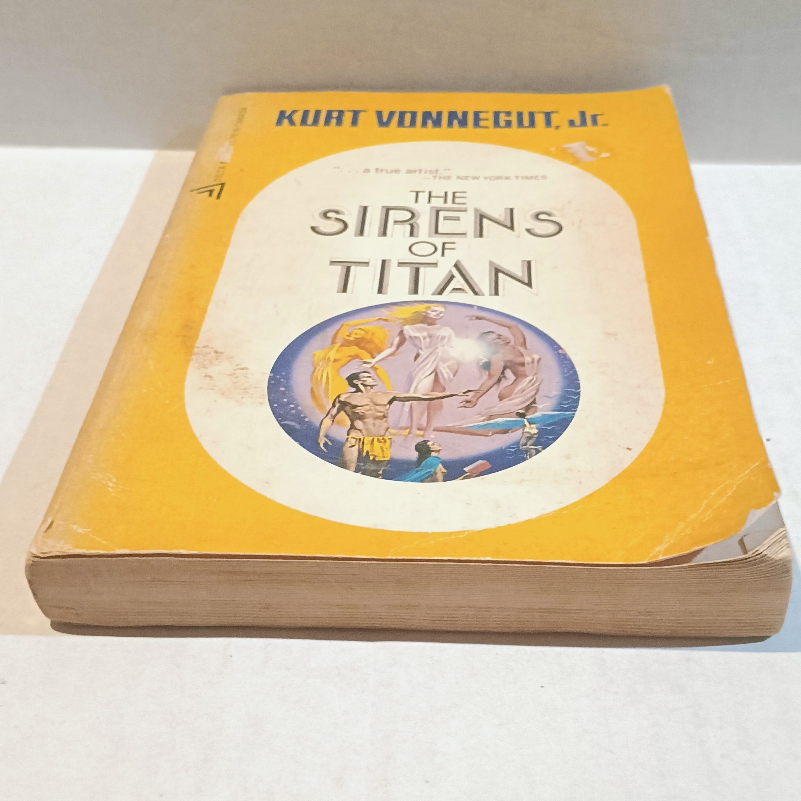 The Sirens of Titan-Kurt Vonnegut Jr-Dell Publishing-2nd Printing-1959-Soft Cove
