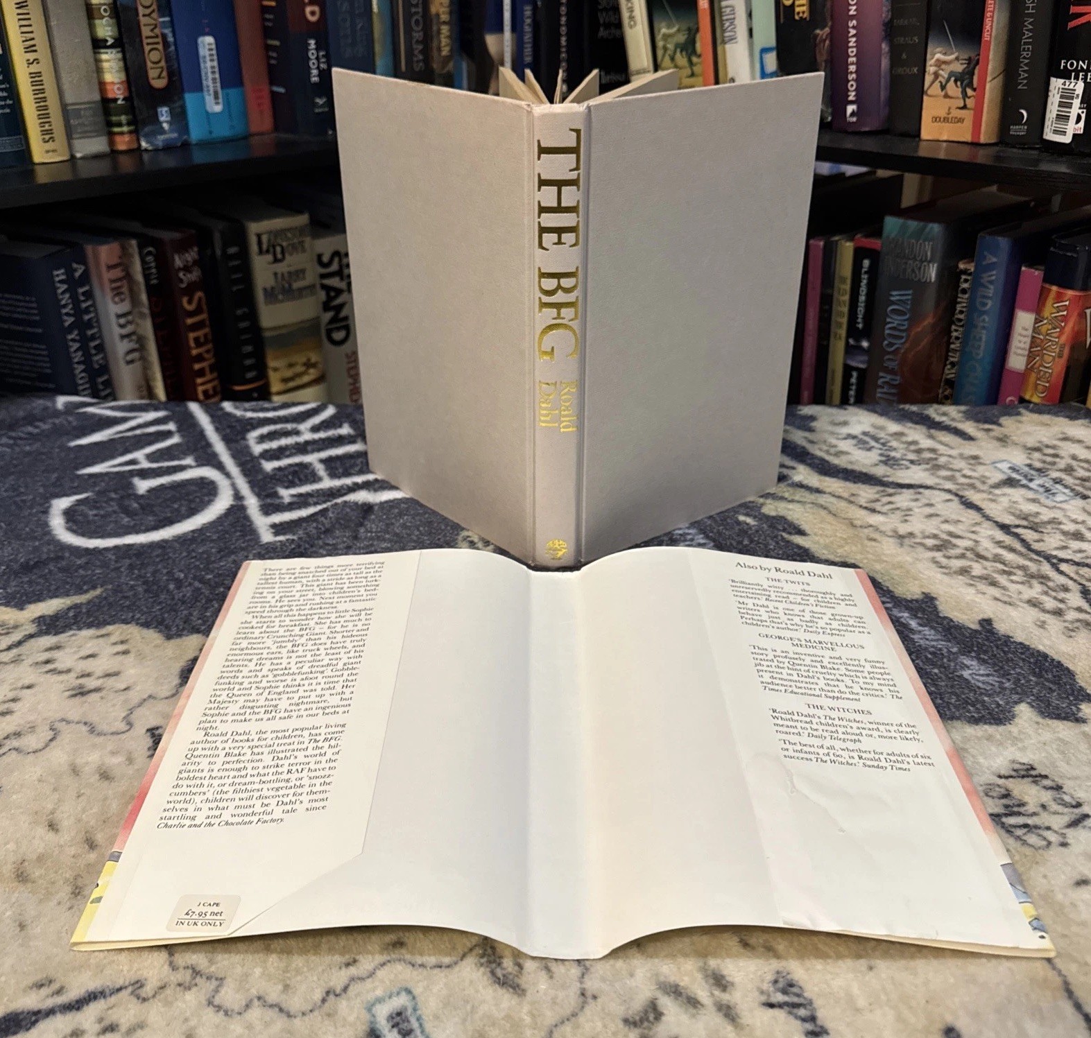 The BFG – Roald Dahl (Hardcover) UK First Edition Jonathan Cape 3rd Printing