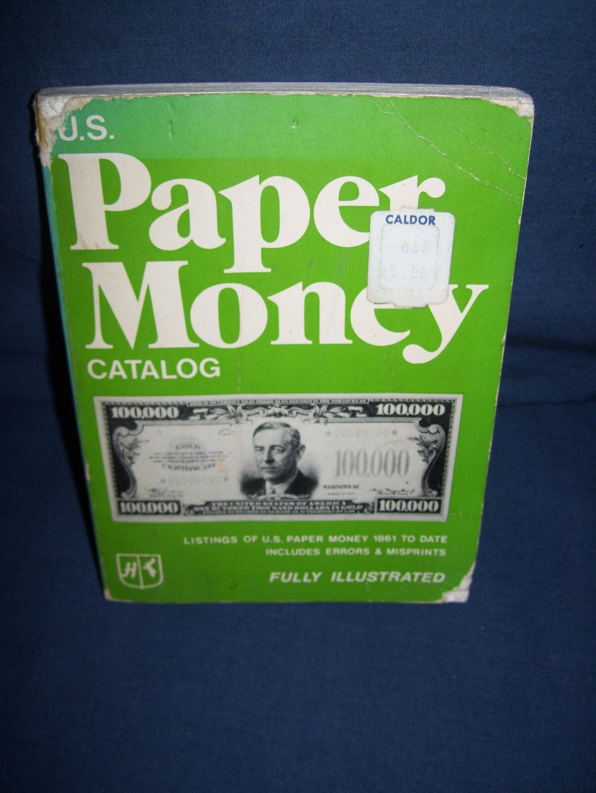 U.S. Paper Money Catalog Used Softcover Book 1973