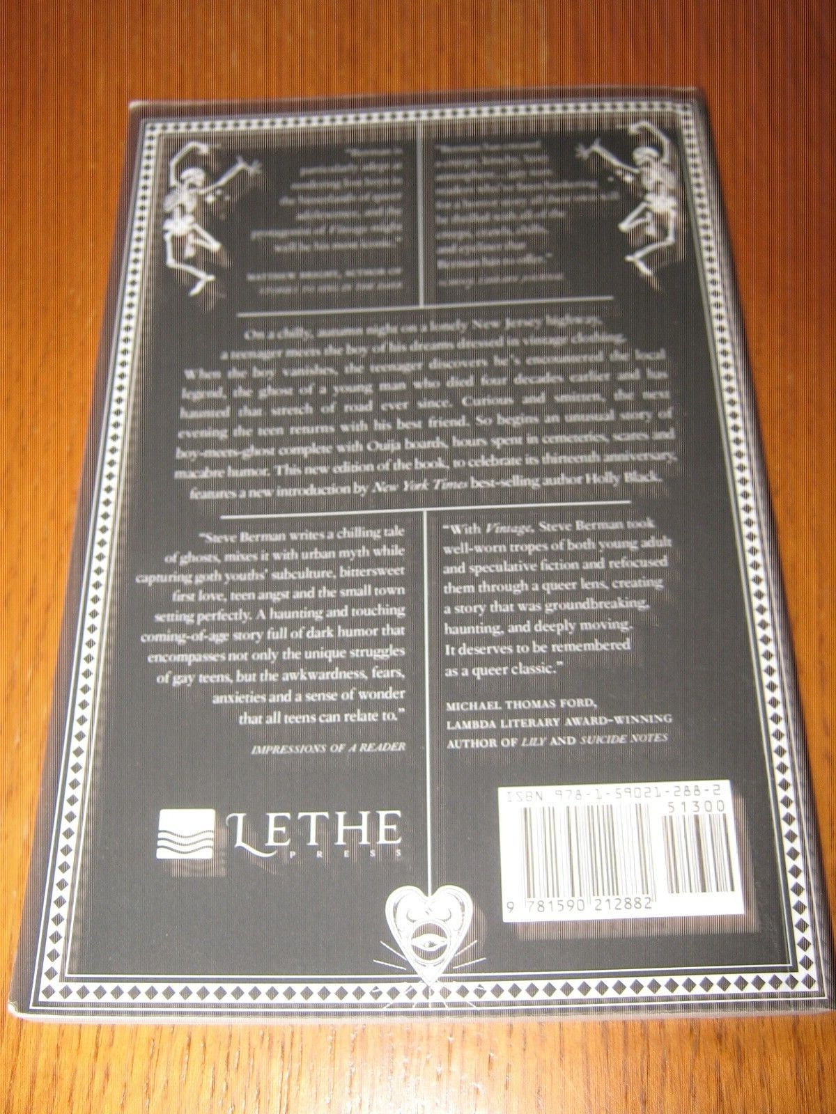 Vintage: the 13th Anniversary Edition by Steve Berman – Lethe Press TPB (2020)
