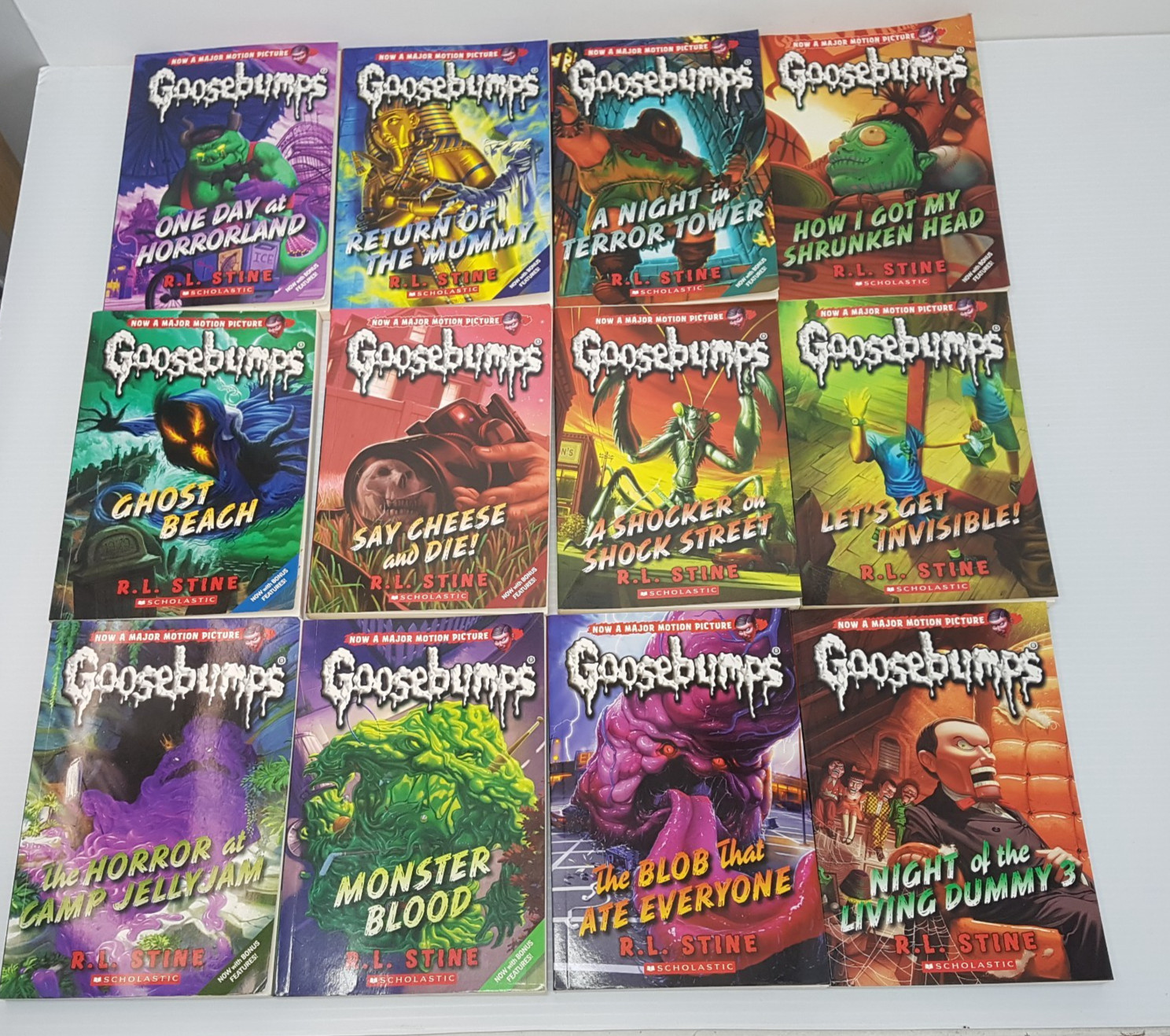 Goosebumps Monster Collection by R.L Stine Paperback 24 Books. Oz Seller