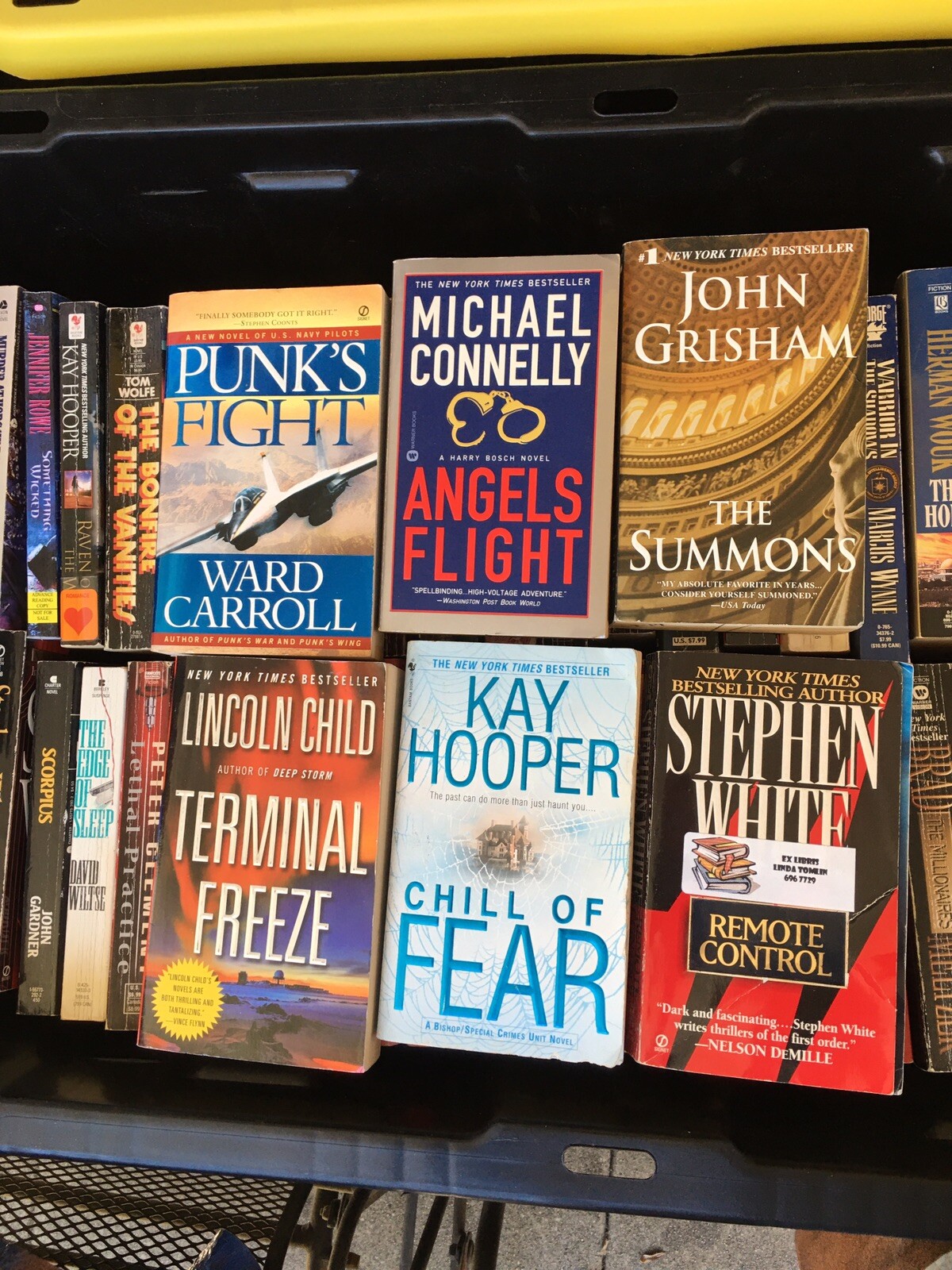 Lot Of 20 Suspense Crime Mystery Thriller Fiction Paperback Books Random Mix Lot