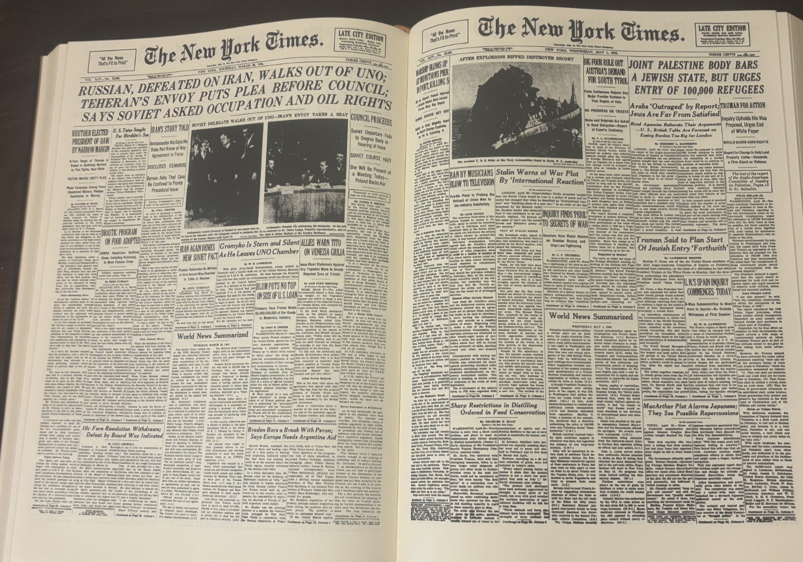 Vintage New York Times Page One 1851-2002 Easton Press Leather Bound Edition