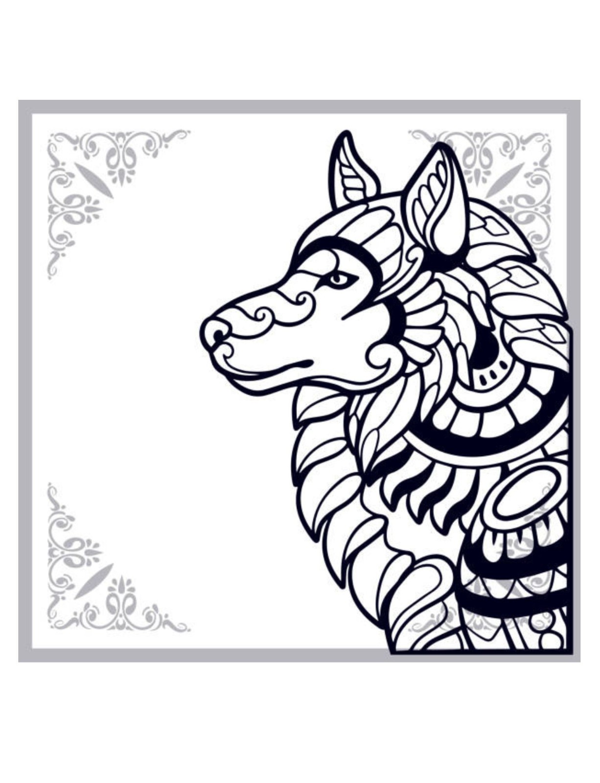 Dogs Coloring Book for Adults and Teens All Ages 108 Pages 8.5 x 11 for All Ages