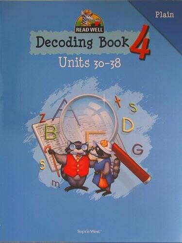 Read Well, Decoding Book 4, Units 30-38, PLain – Staple Bound – GOOD