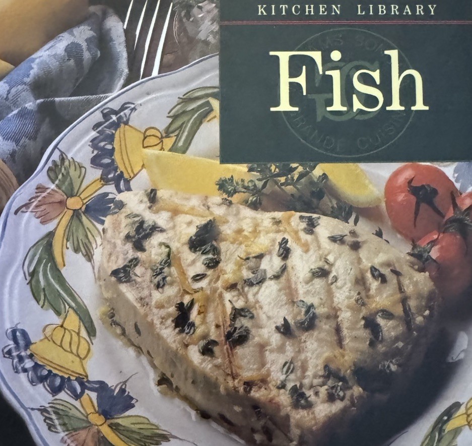 Kitchen Library Fish, Hardcover, Kitchen Library Series, Cooking Cookbook