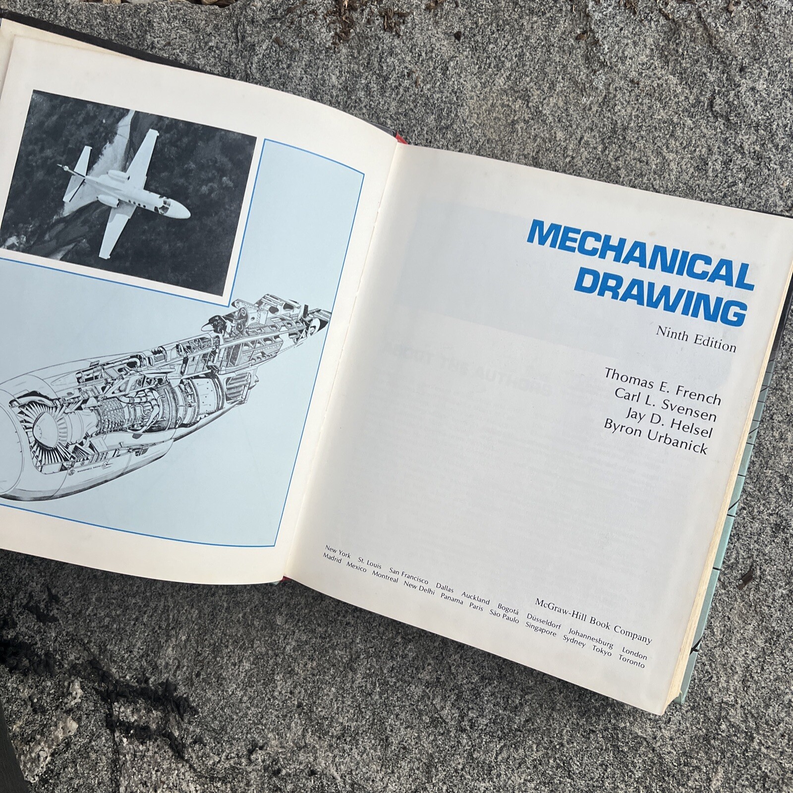 Mechanical Drawing ninth edition French Svensen Helsel Urbanick 1980 hardcover