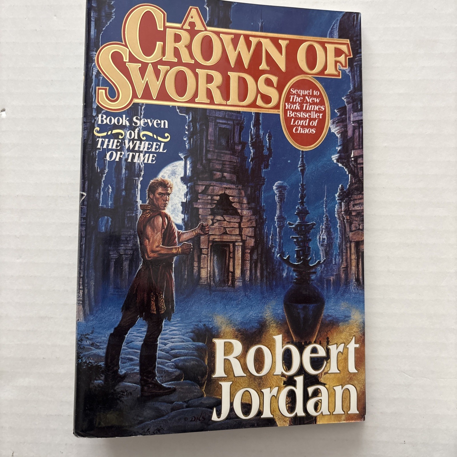 A Crown of Swords Book 7 Wheel of Time by Robert Jordan 1st/1st Ed Printing WOT