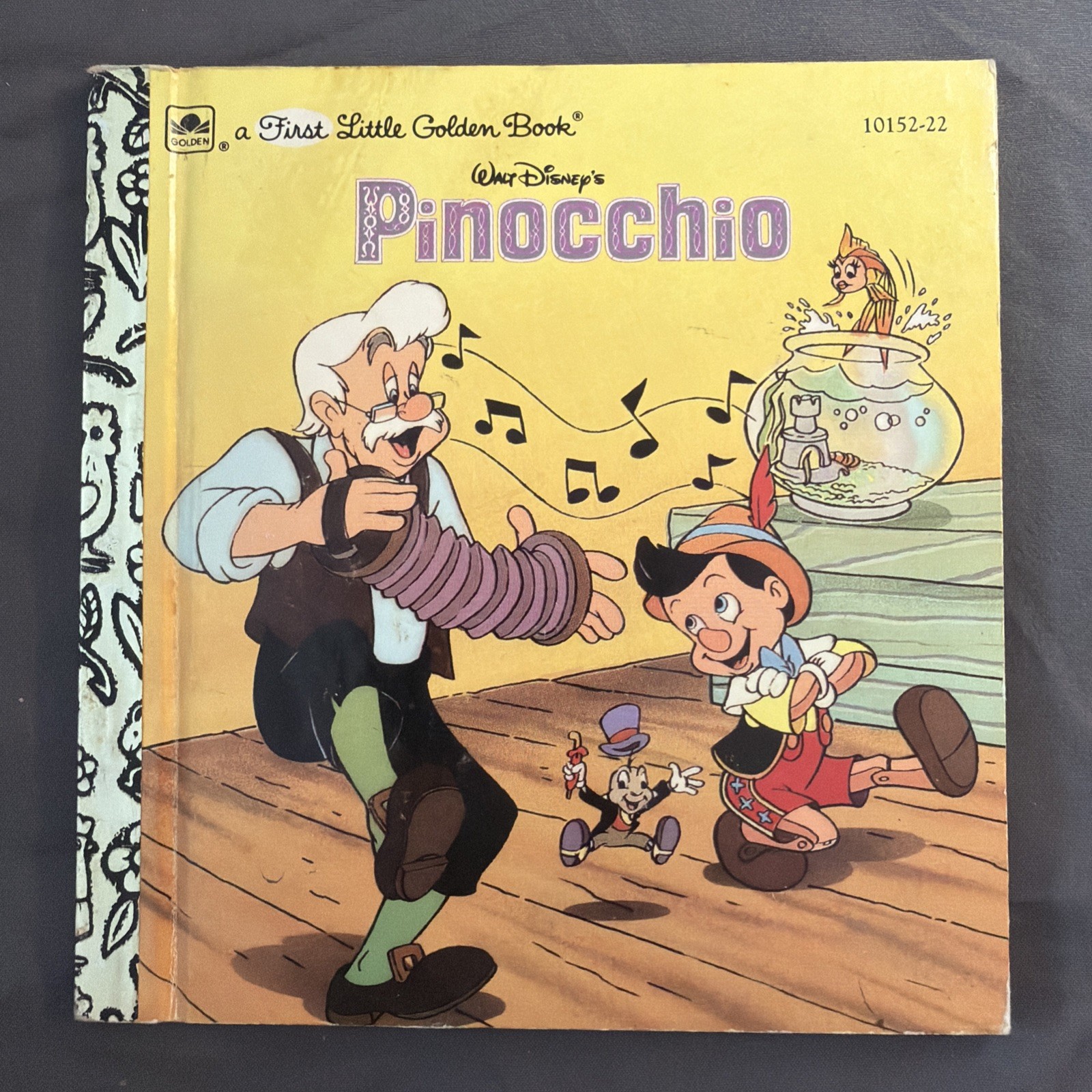 VINTAGE A FIRST LITTLE GOLDEN BOOK DISNEY’S PINOCCHIO 10152-22 1992 #13F