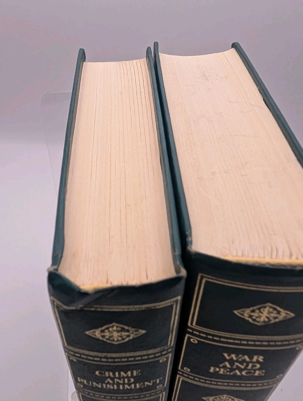 Crime & Punishment Fyodor Dostoevsky & War Peace Leo Tolstoy Programmed Classics