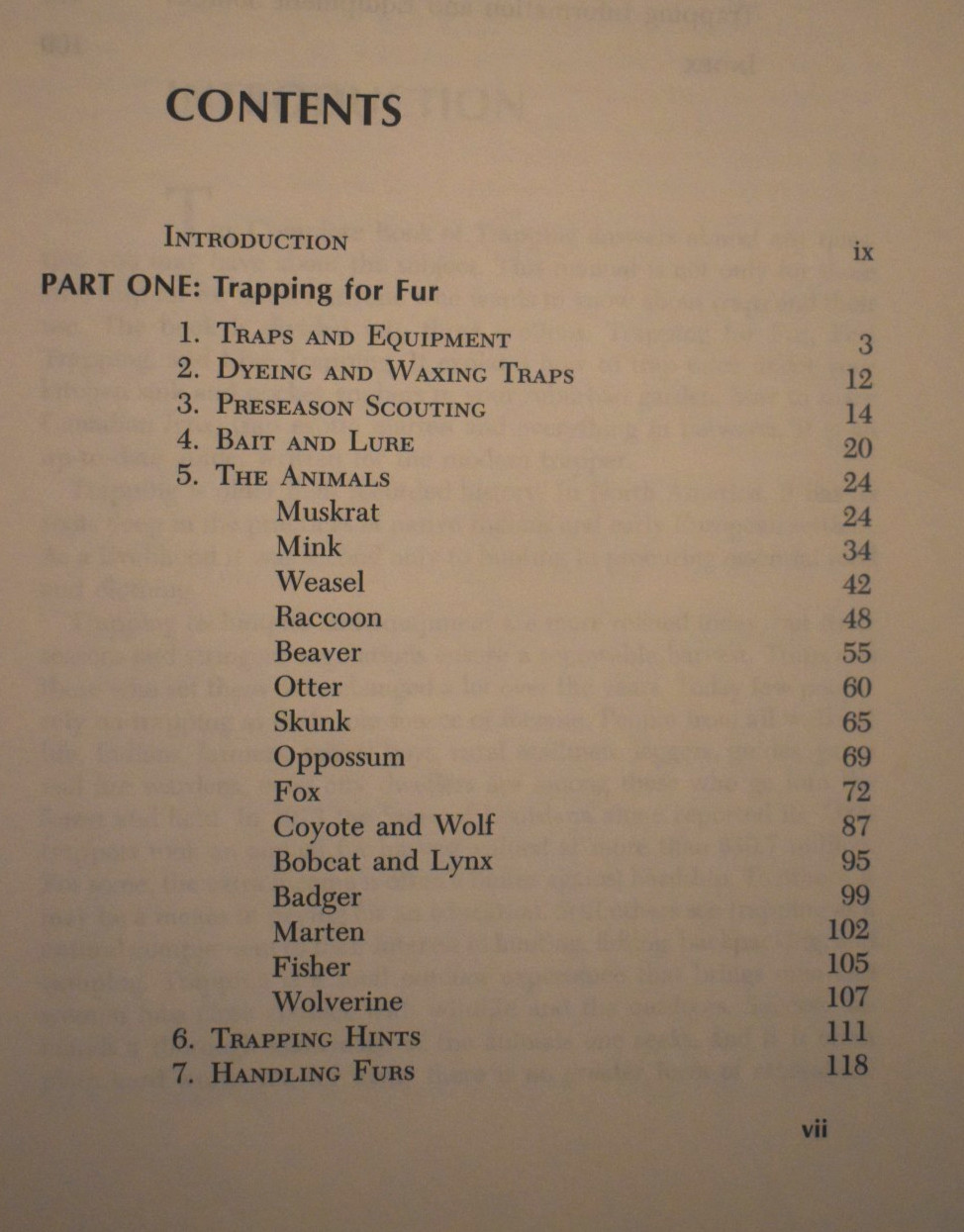 The Complete Book of Trapping By Gilsvik, Bob Hardcover 1976