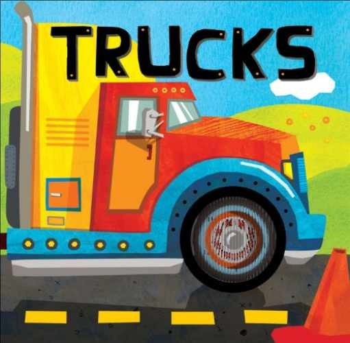 Trucks: A Mini Animotion Book – Hardcover, by Accord Publishing – Very Good