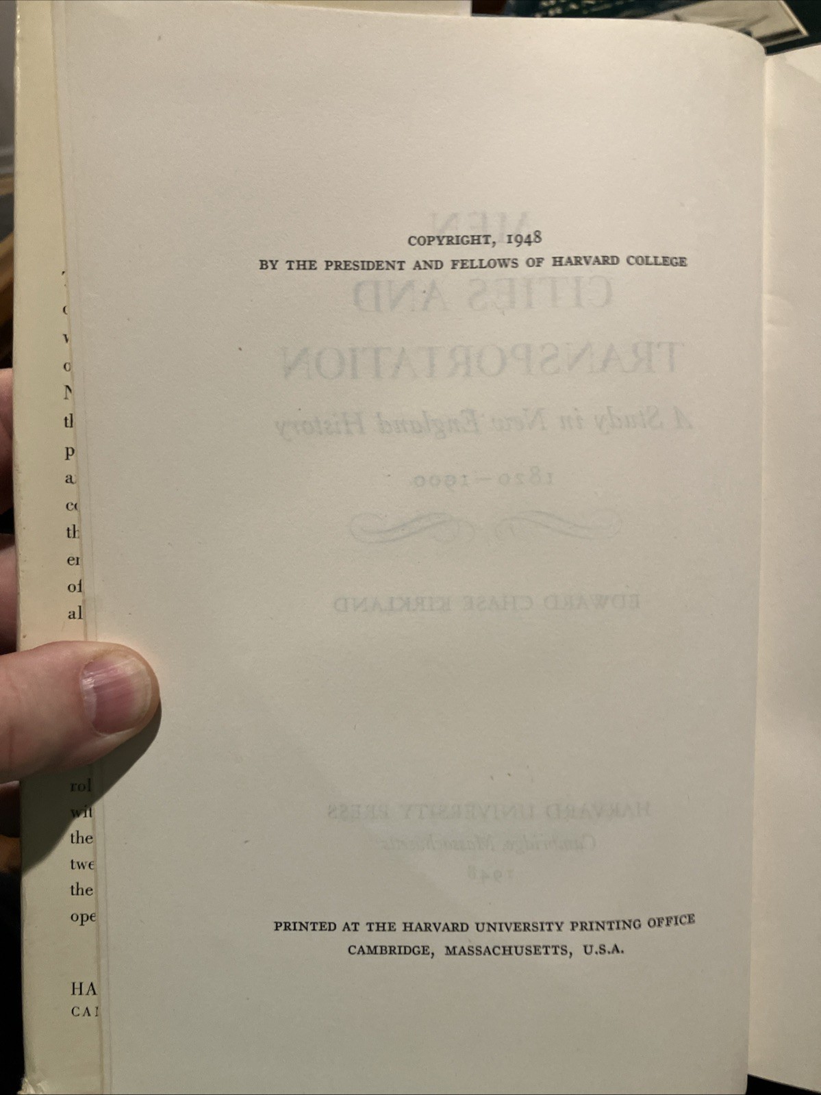 Men Cities and Transportation, Volume 1&2 by Edward Chase Kirkland