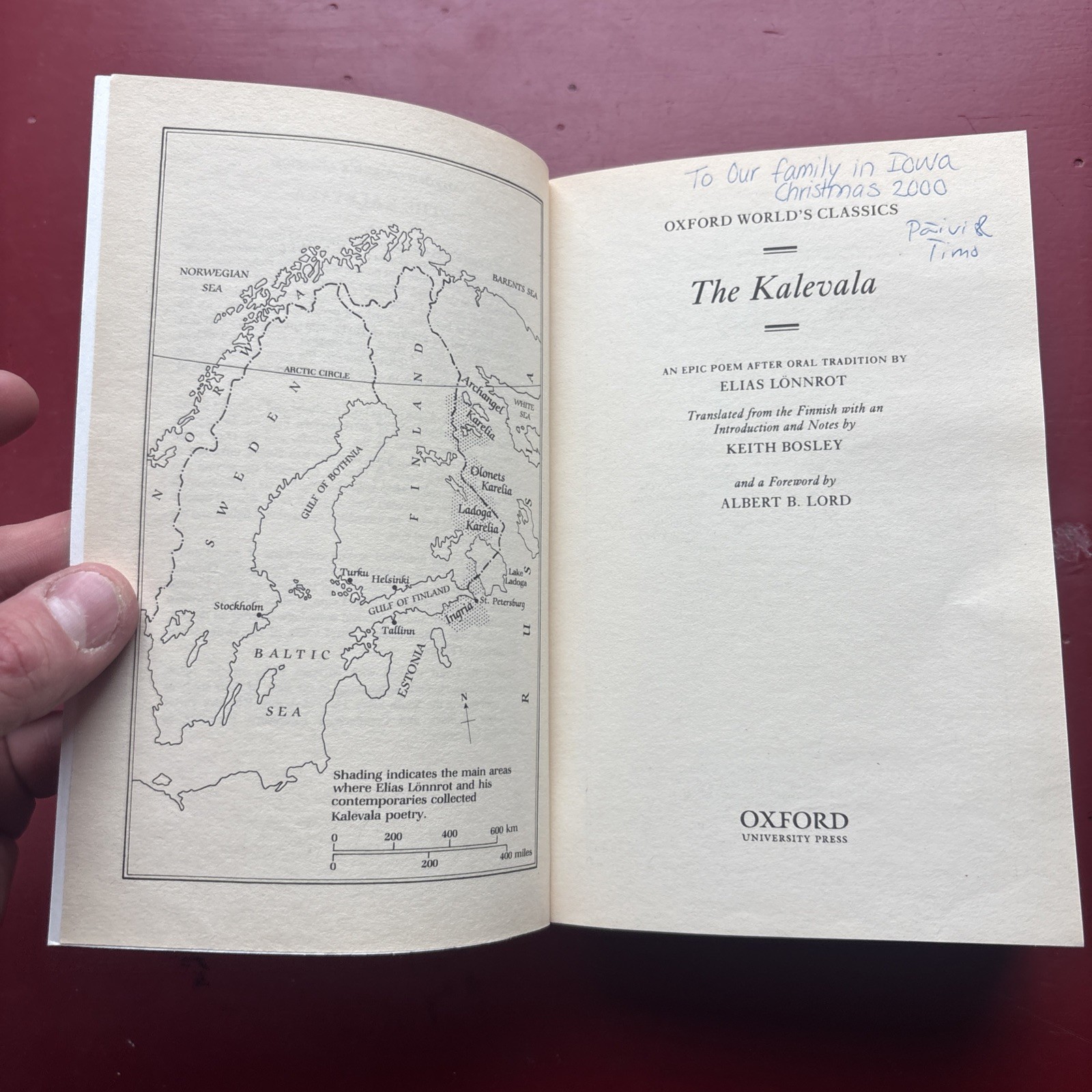 Kalevala by Elias Lönnrot and Keith Bosley (1999, Uk-Trade Paper)