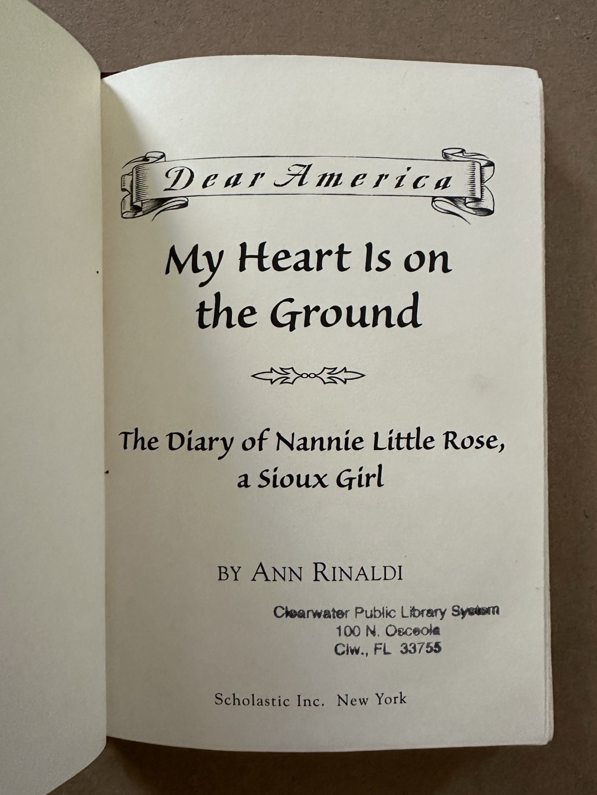 Lot of 7 Hardcover Dear America The Royal Diaries My Name Is America VTG Books